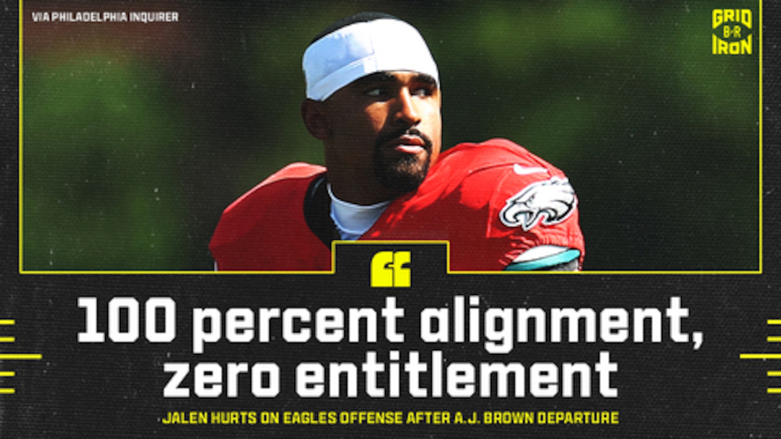 Hurts' Quote on Offense 🗣️