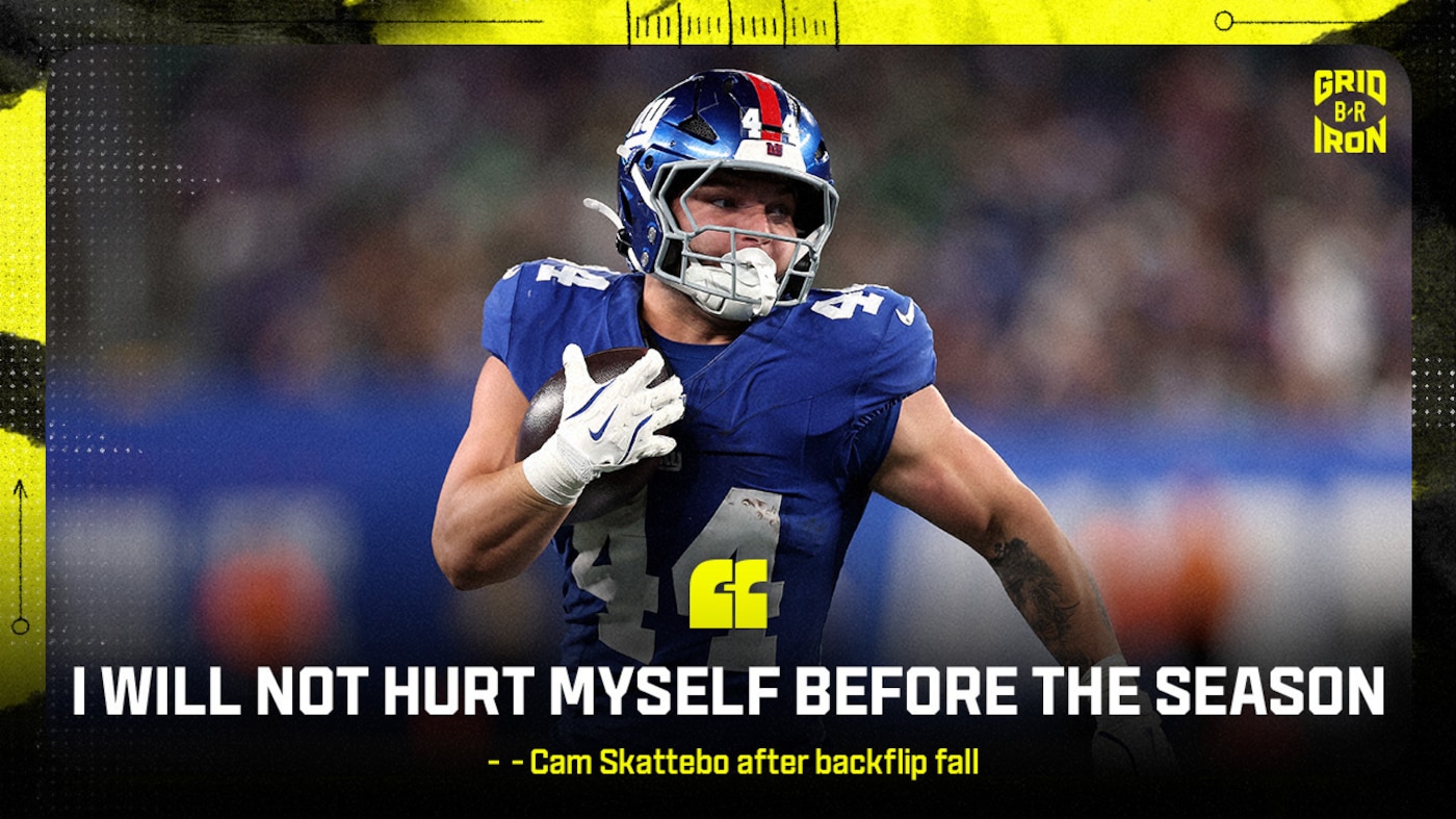 Giants' Cam Skattebo Addresses Injury Concerns from Falling After ...