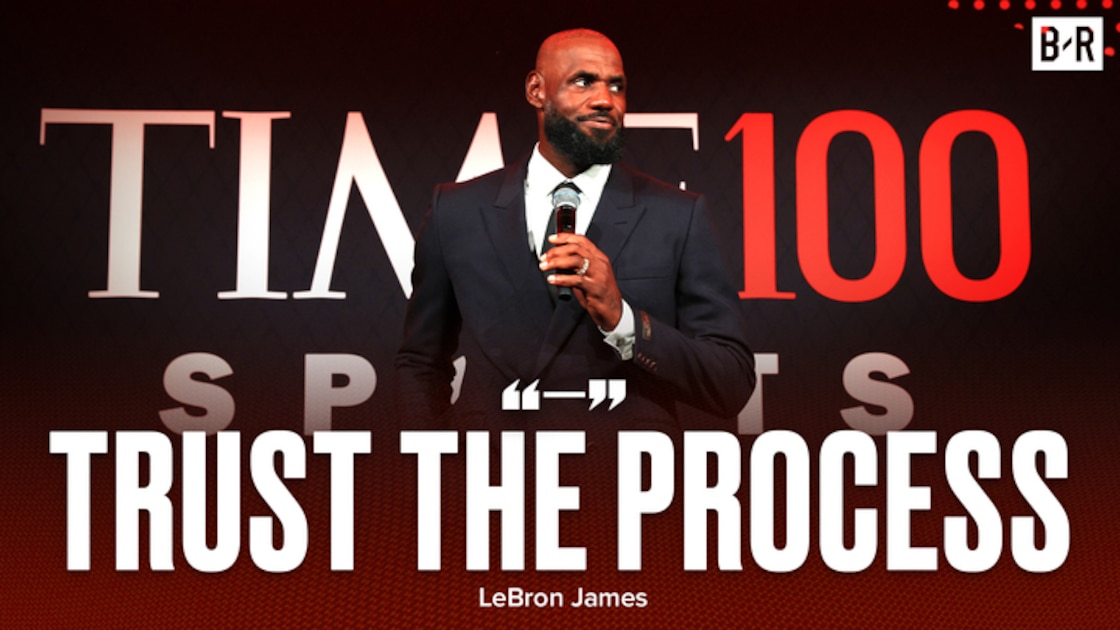 LeBron James cites "trust the process" while fielding free-agency speculation