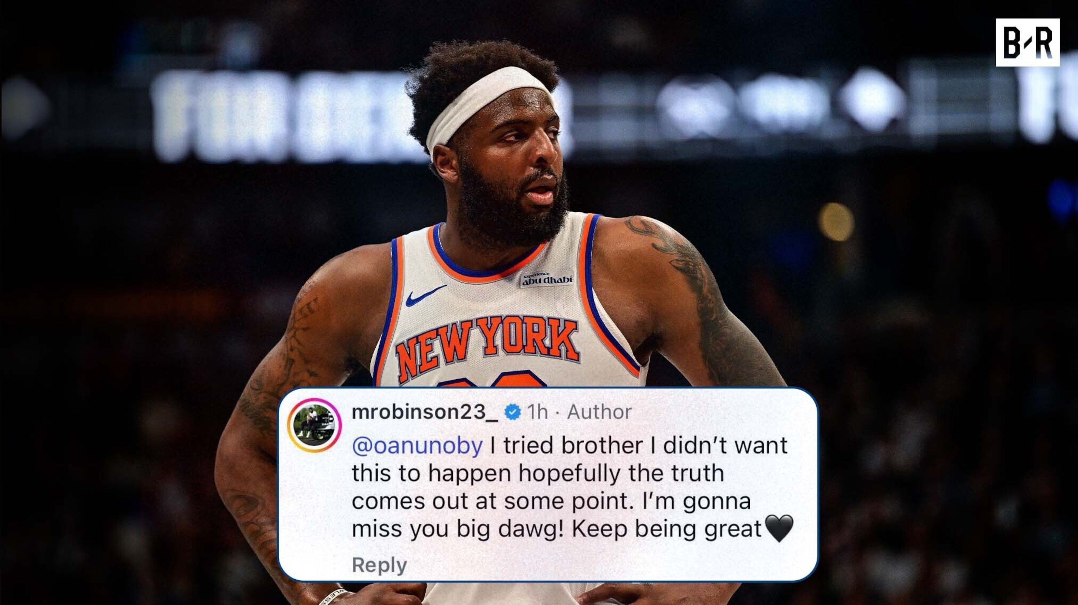 Mitchell Robinson Tells OG Anunoby 'Hopefully the Truth Comes Out' After Leaving Knicks for Celtics - Bleacher Report