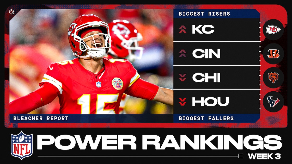 B/R Experts Week 3 NFL Power Rankings - bleacherreport.com