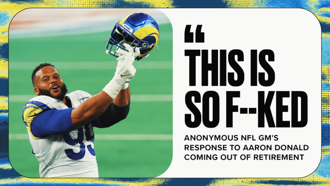 'So F--ked,' NFL GM Reacts to Aaron Donald's Rams Contract After Star Comes Out of Retirement - Bleacher Report