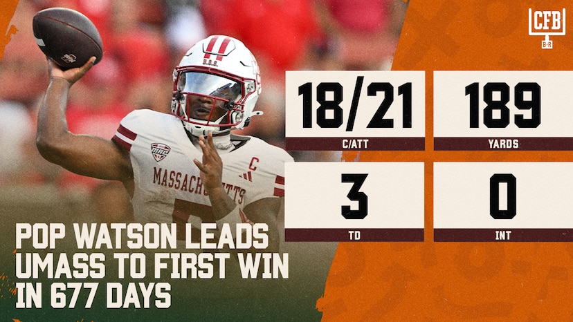 UMass Upsets Rutgers as Massive Underdogs, Snaps Longest Losing Streak ...