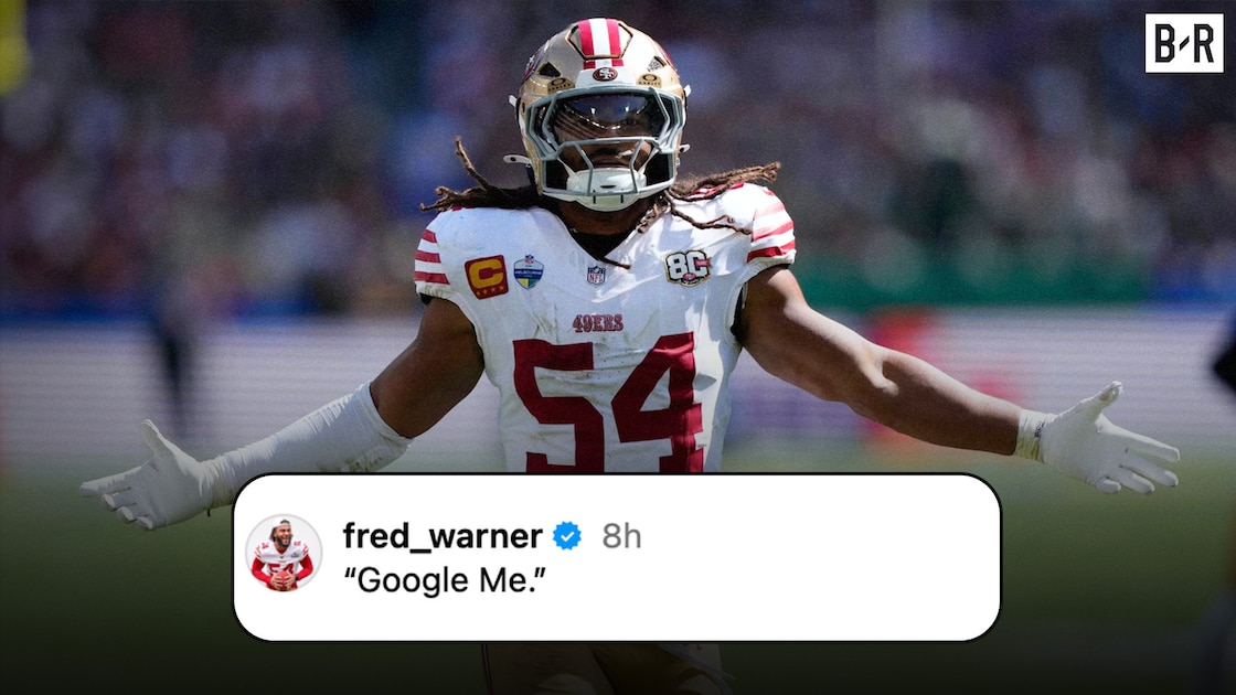 Photo: Bleacherreport Fred Warner Taunts Sean McVay After 49ers Win Over Rams in Australia