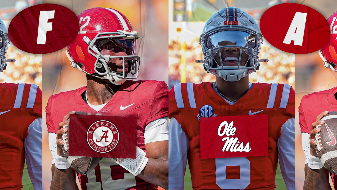 Report Card Grades for Top 20 College Football QBs After Week 7