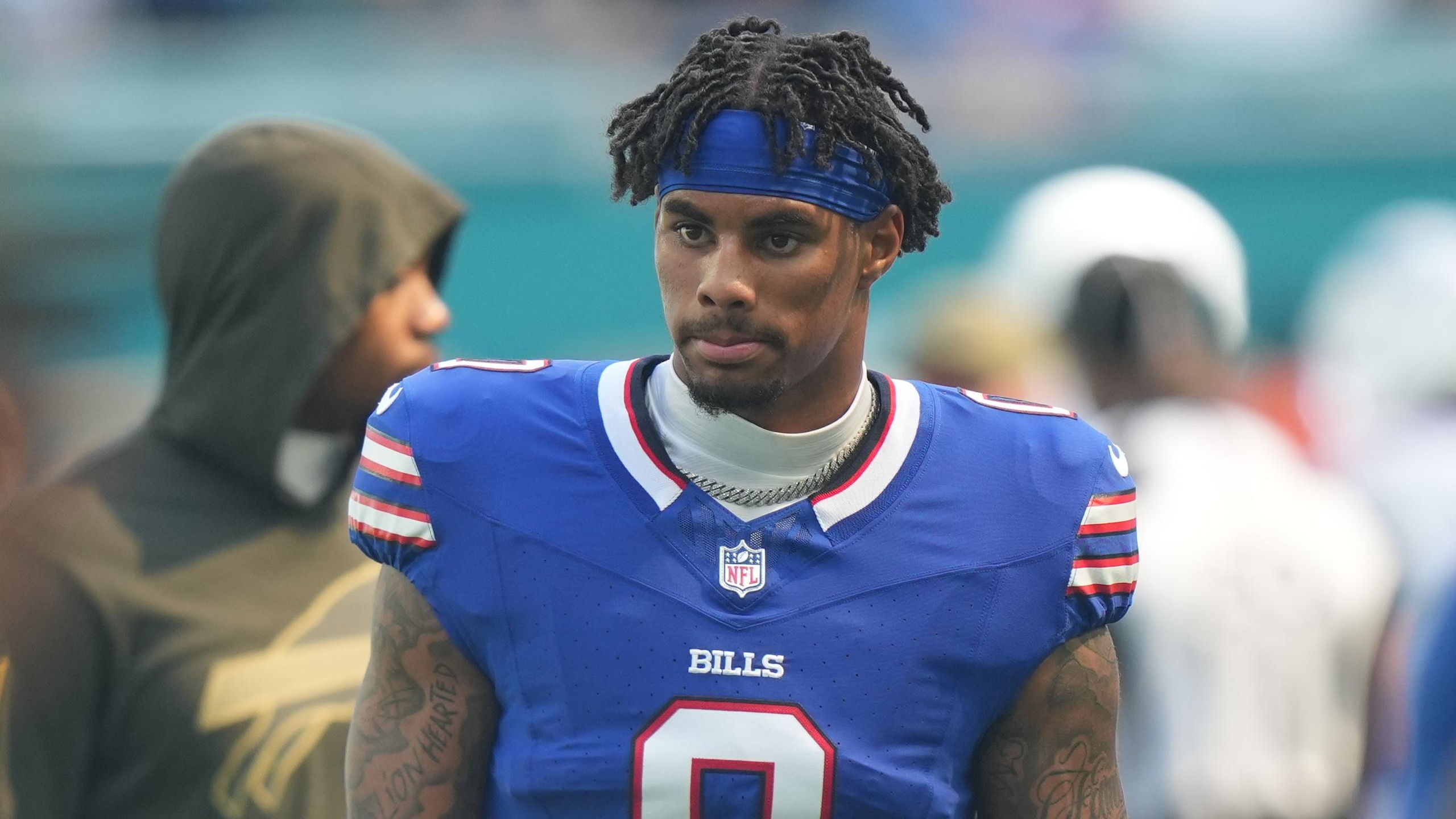 Bills Coleman Benched Football