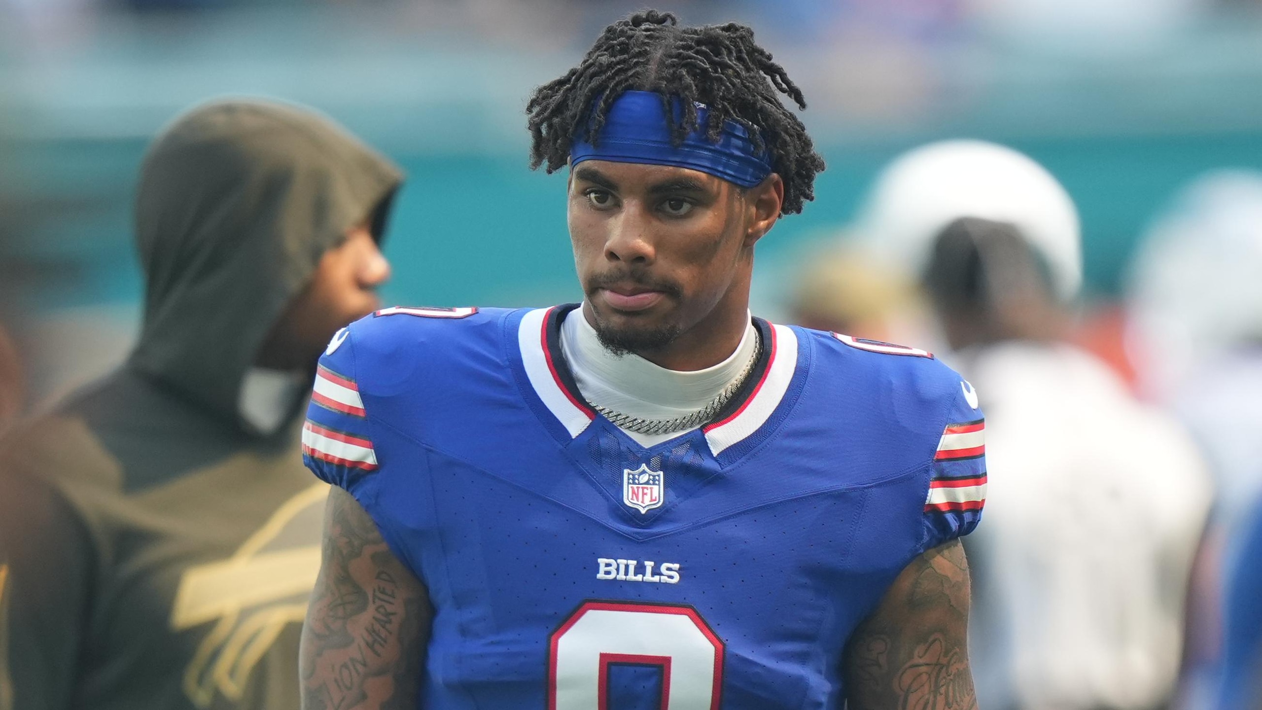 Bills Coleman Benched Football