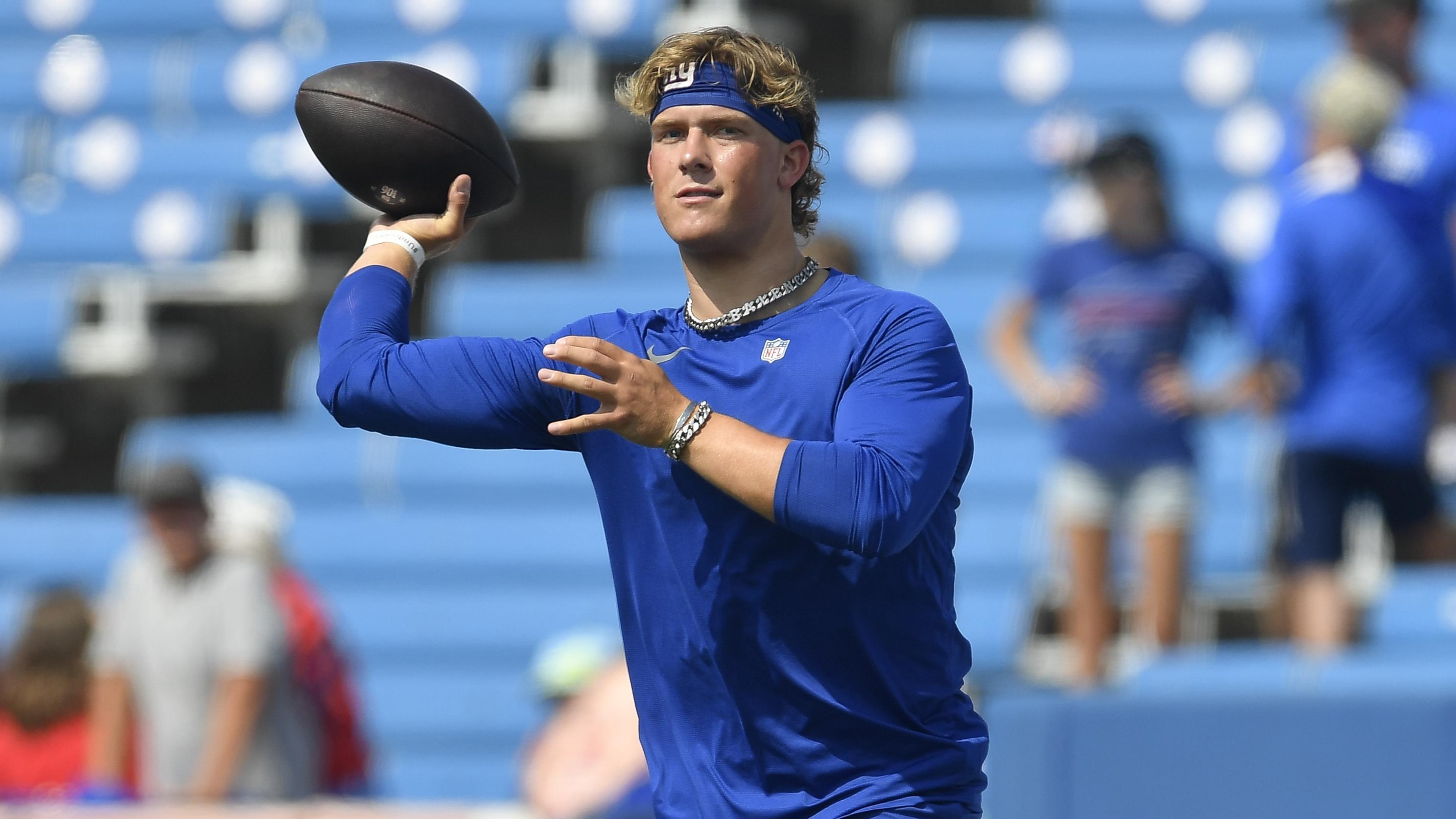 Latest Giants Rumors on Jaxson Dart, Jameis Winston's QB2 Battle Behind Russell Wilson