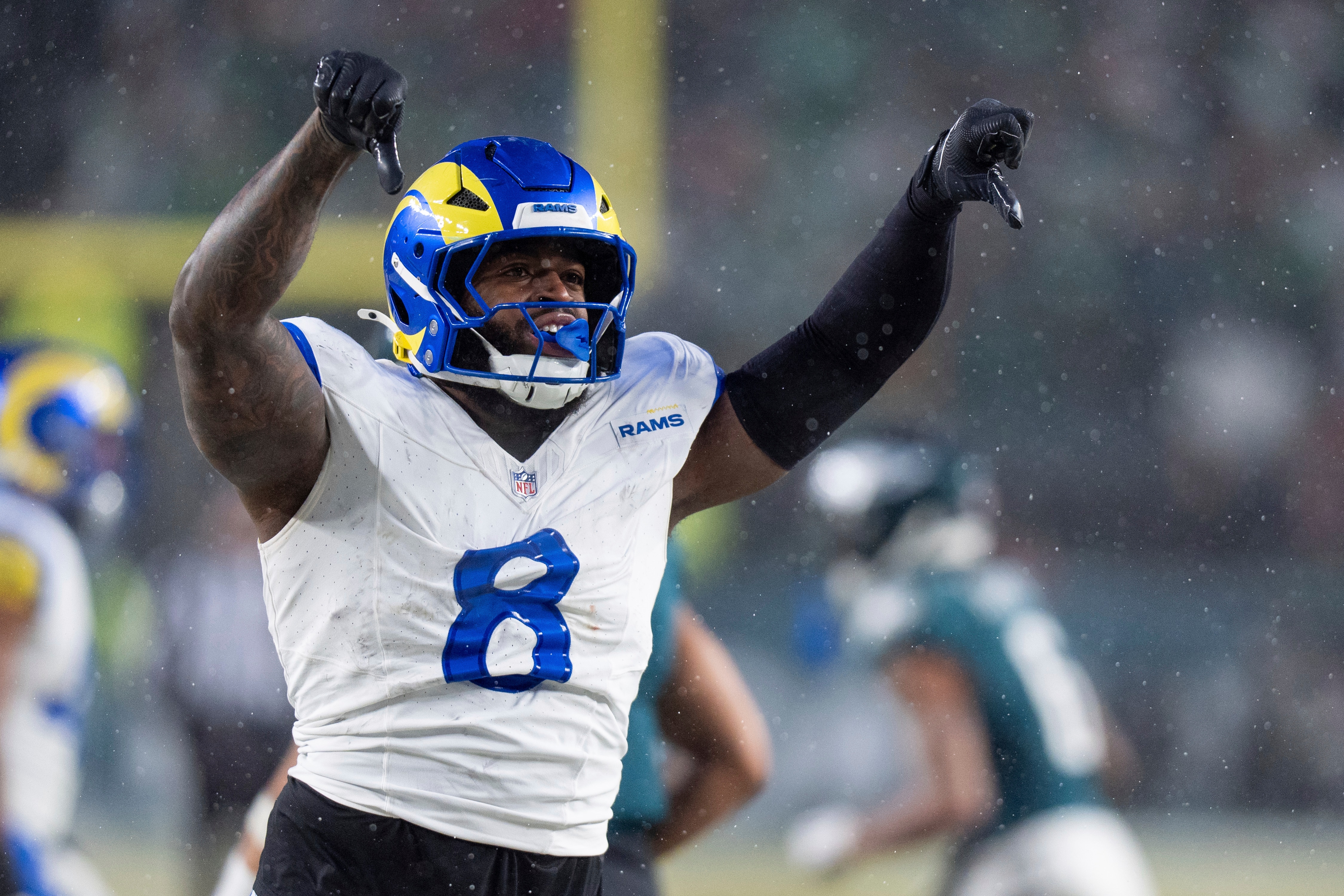 Rams Eagles Football