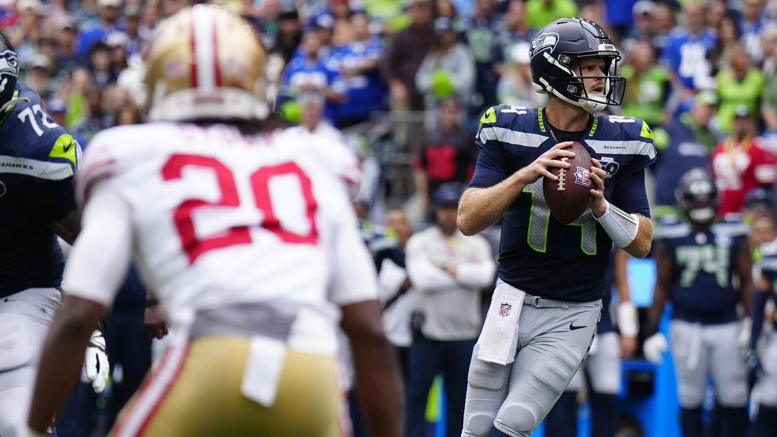49ers Seahawks Football