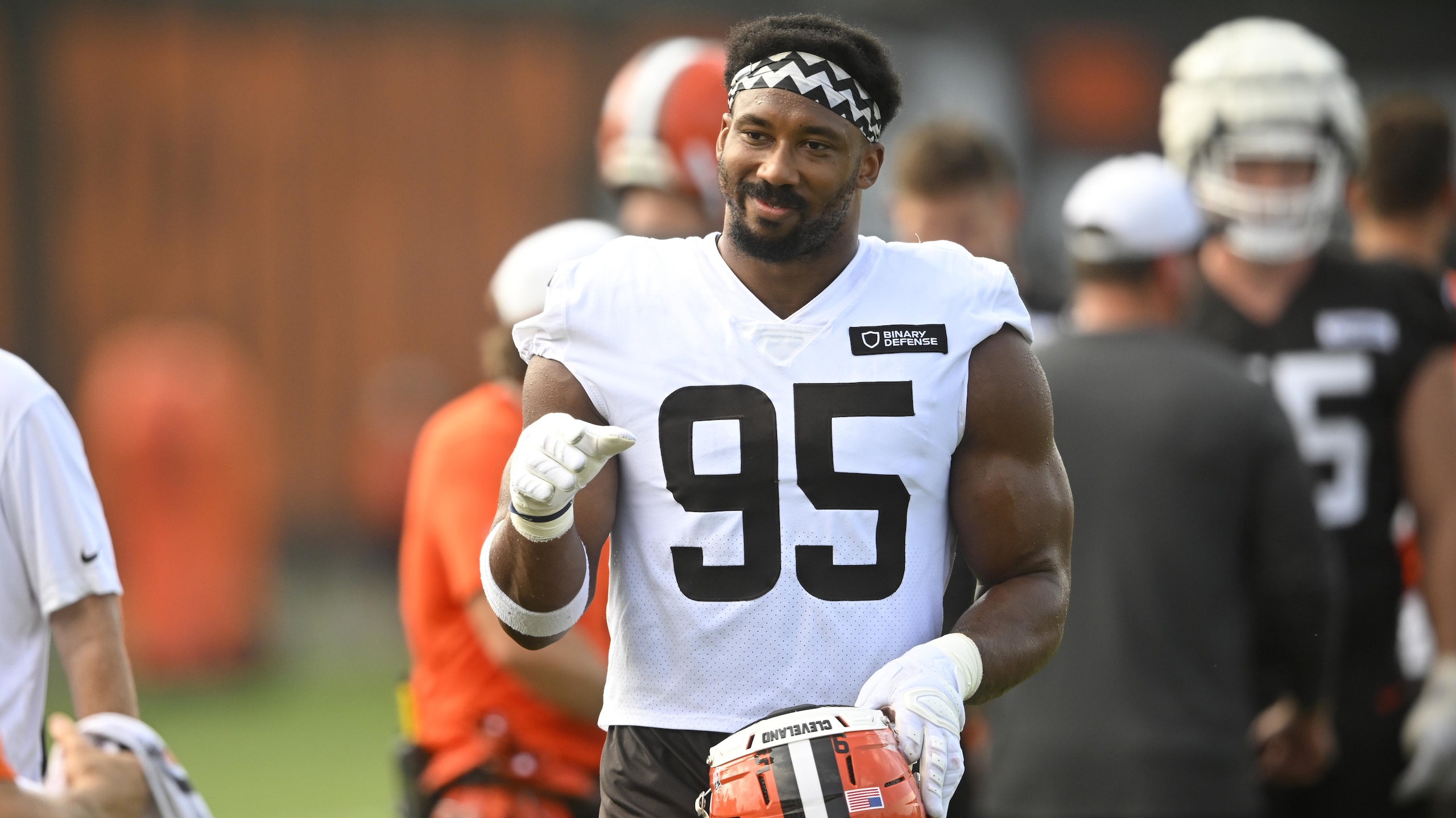 Browns Camp Football