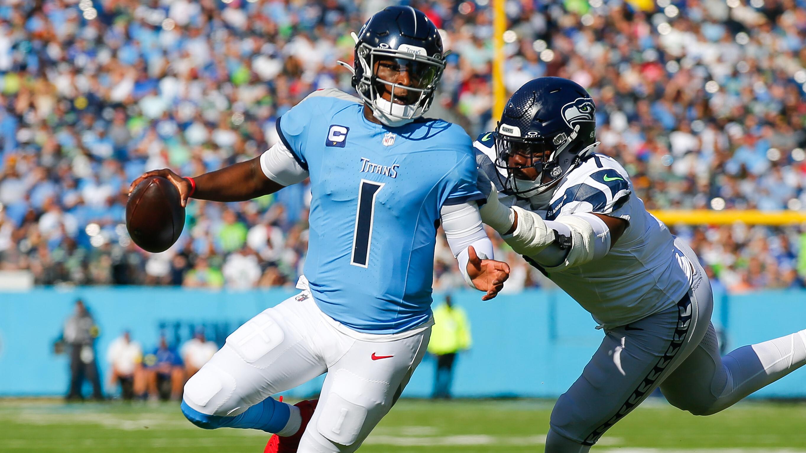 Seahawks Titans Football