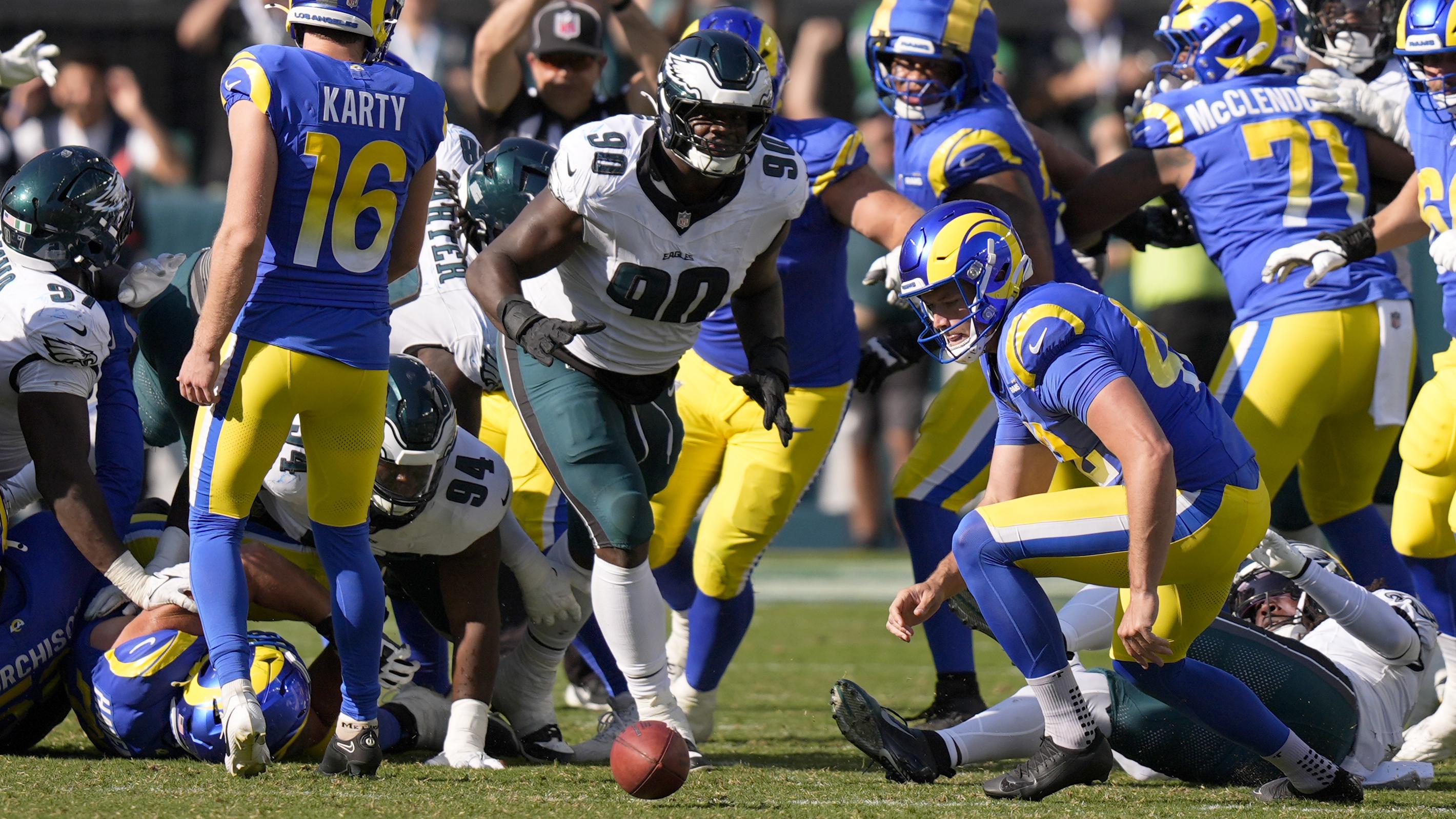 APTOPIX Rams Eagles Football