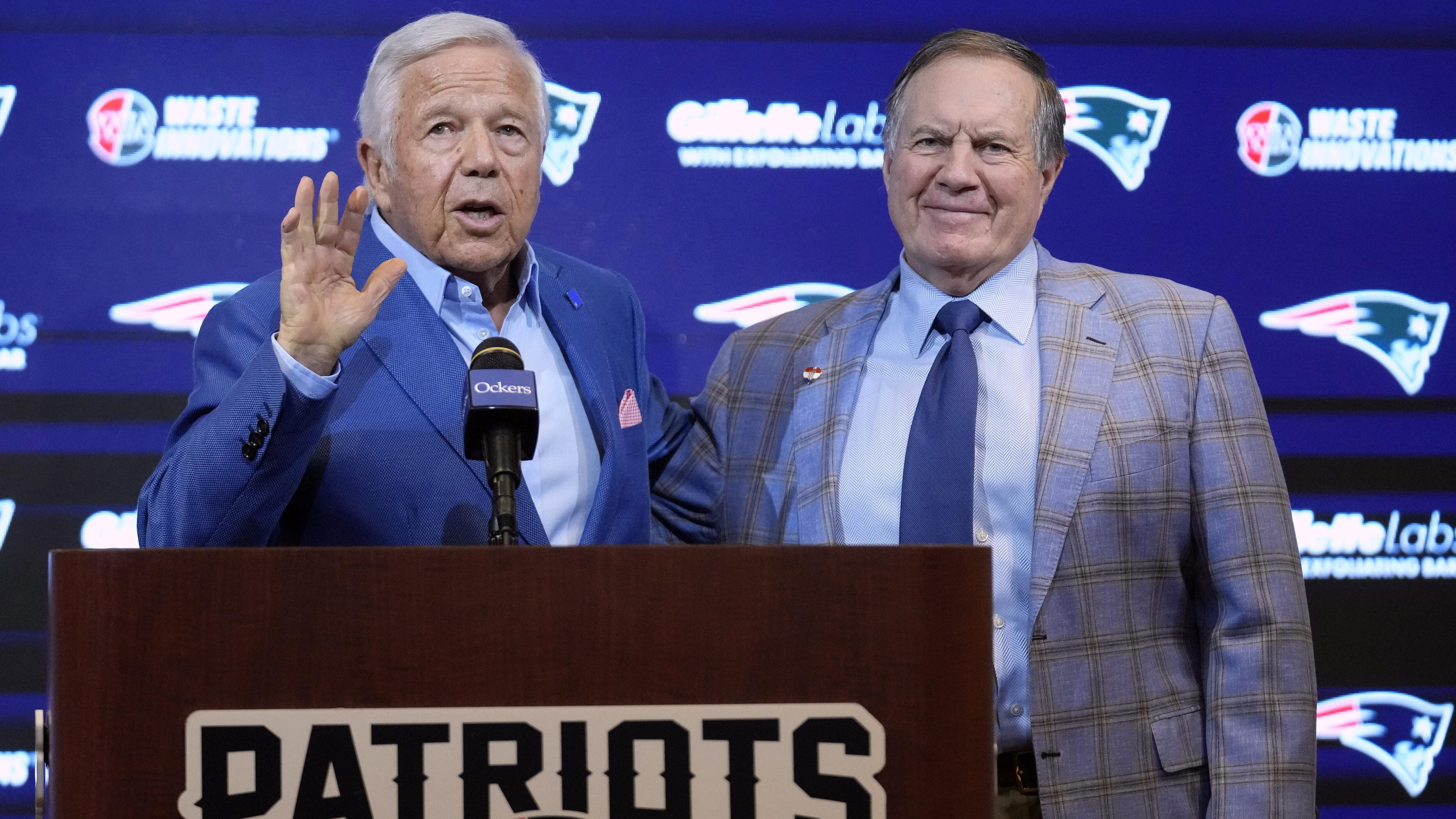 Patriots Belichick Football