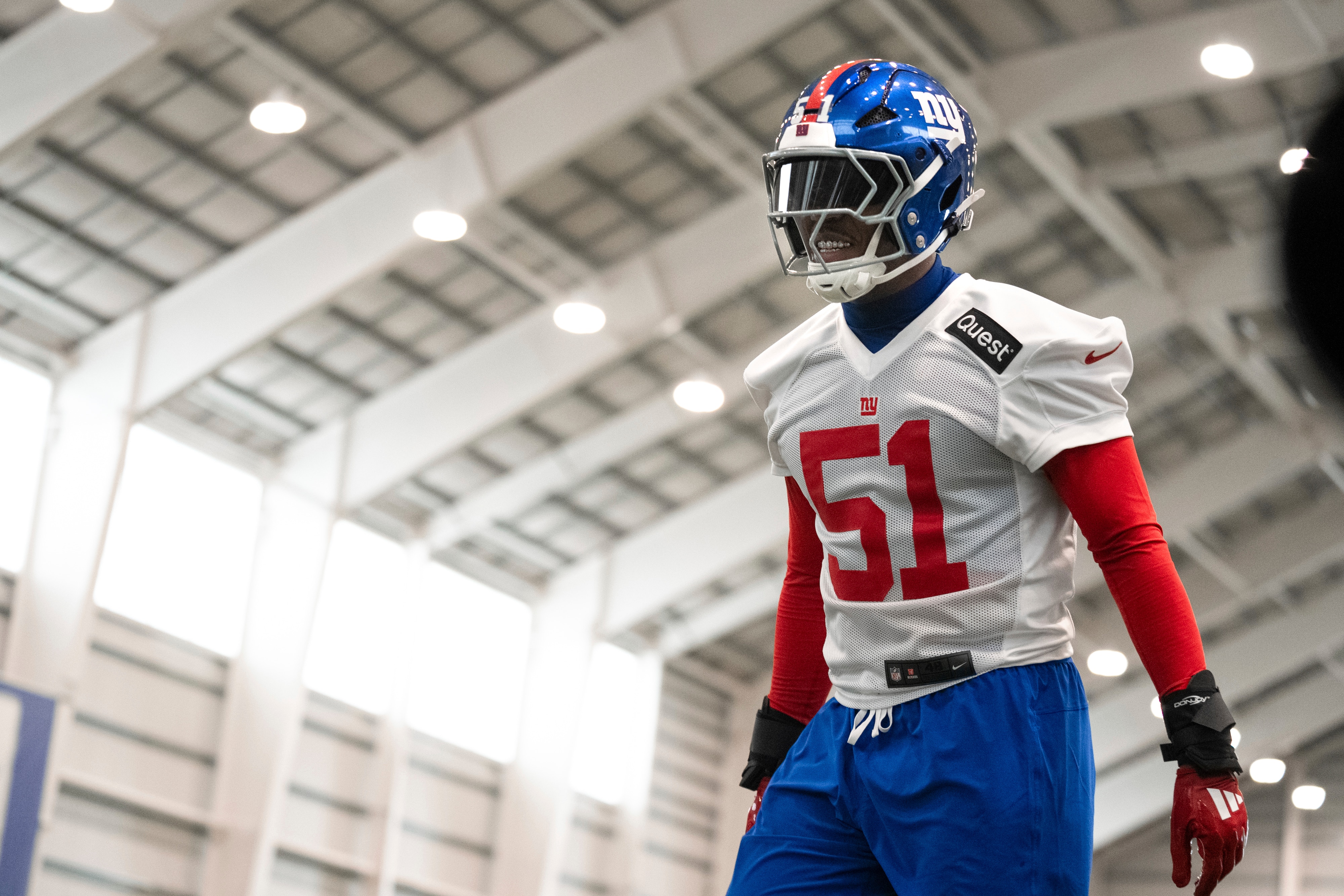 Giants Rookie Camp Football