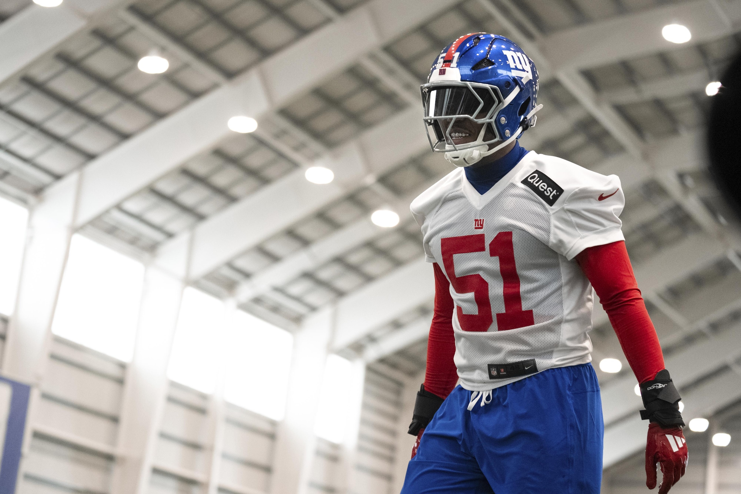 Giants Rookie Camp Football