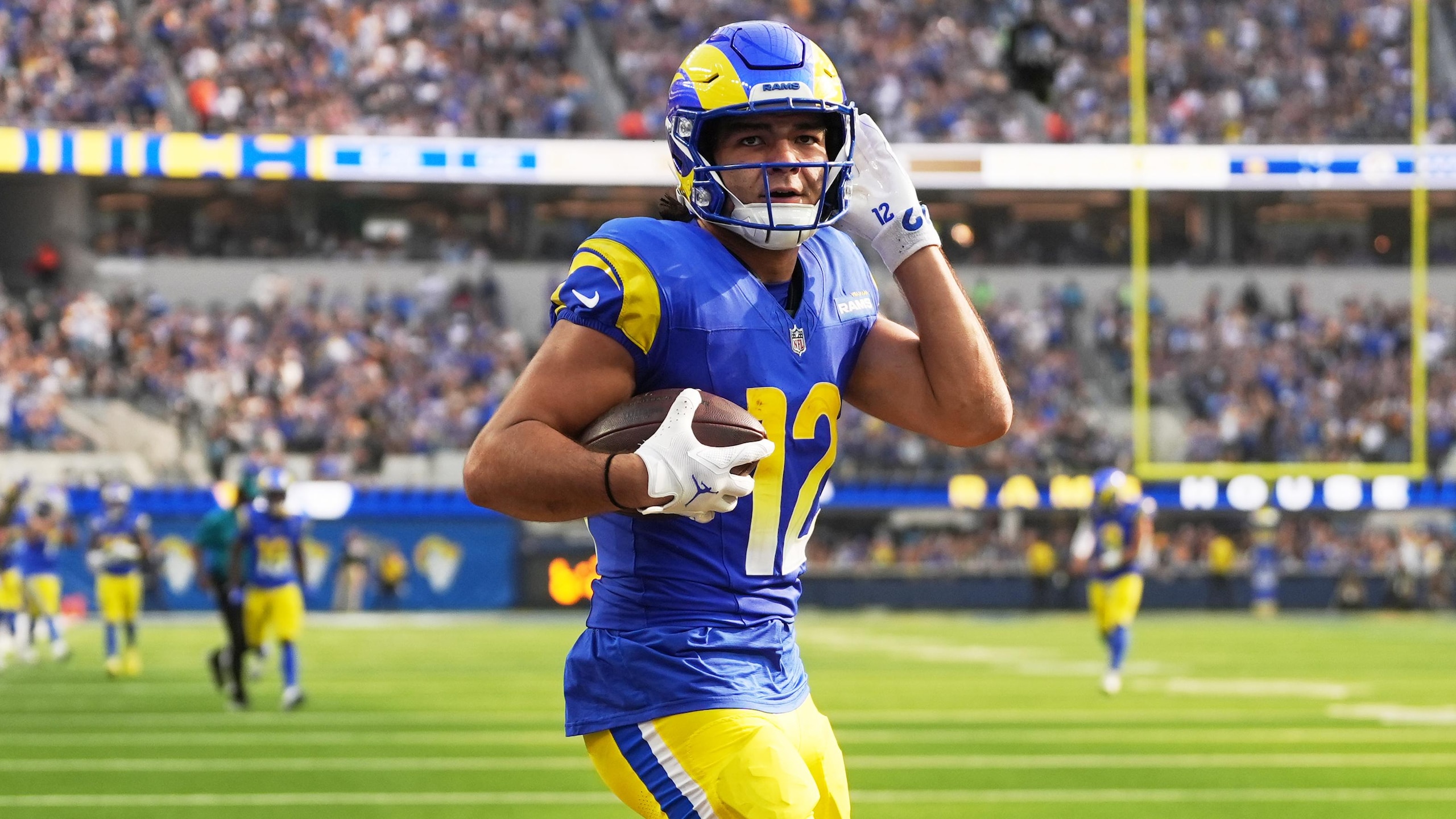 Saints Rams Football