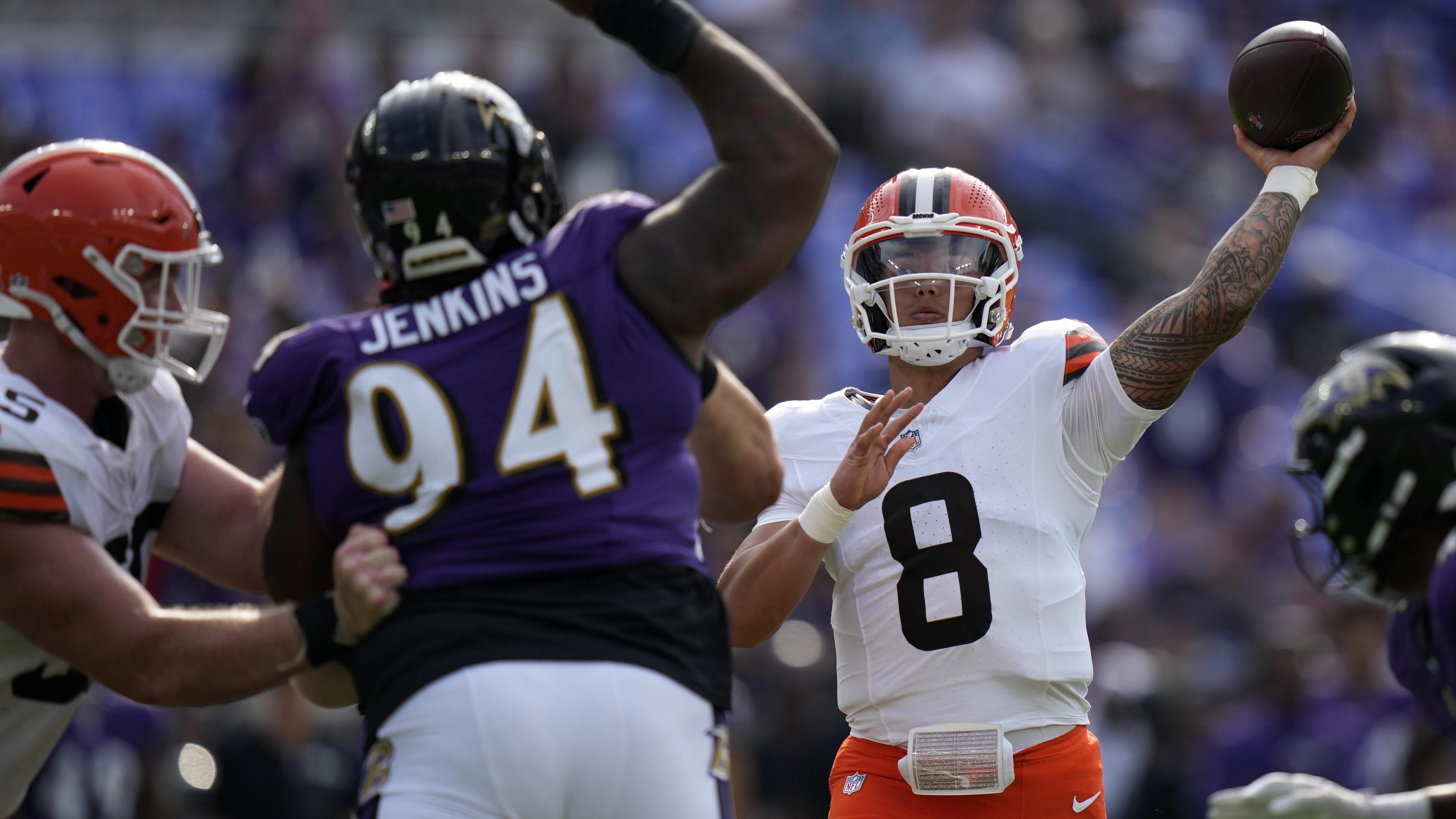 Browns Ravens Football