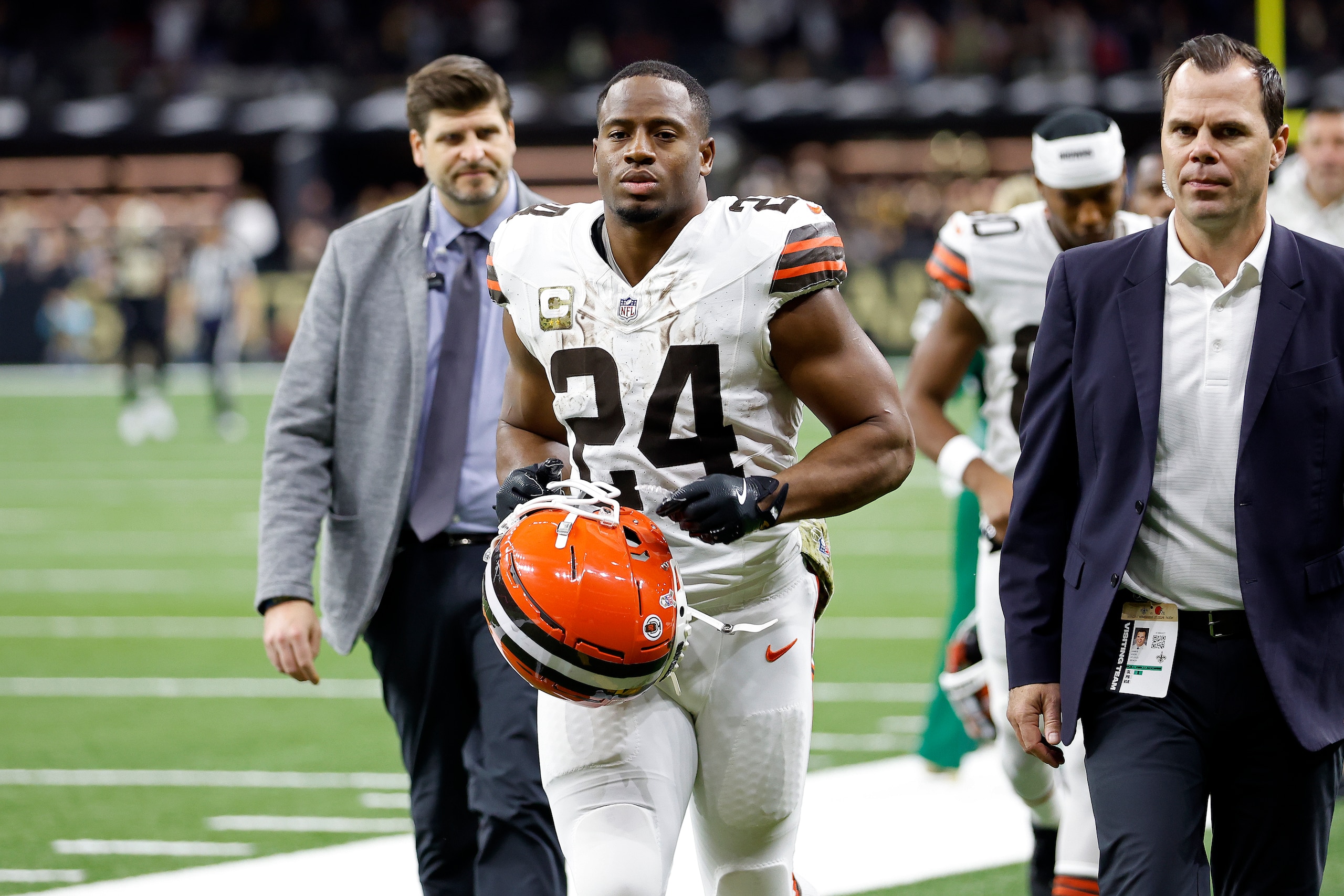Browns Saints Football