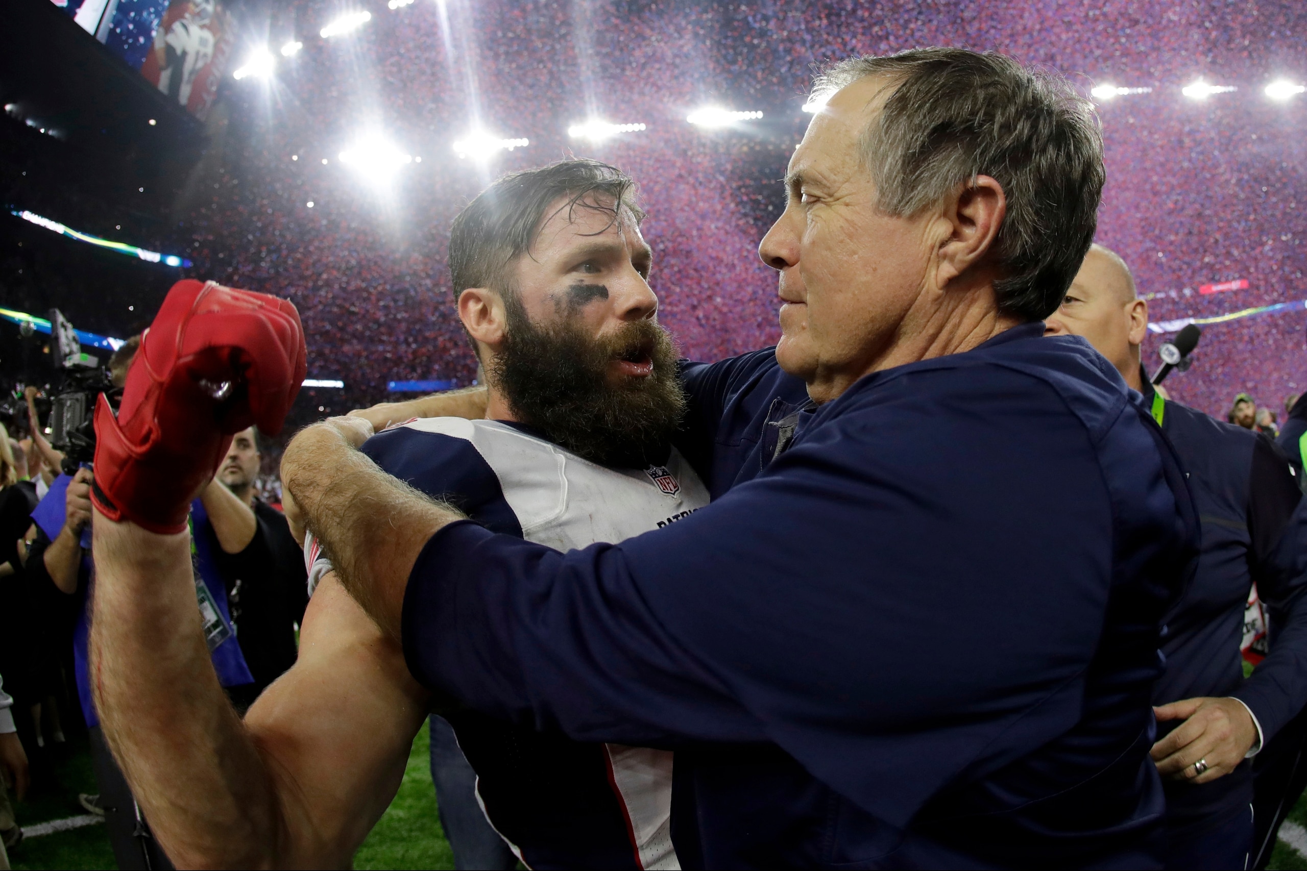 Patriots Edelman Football Patriots Edelman Football