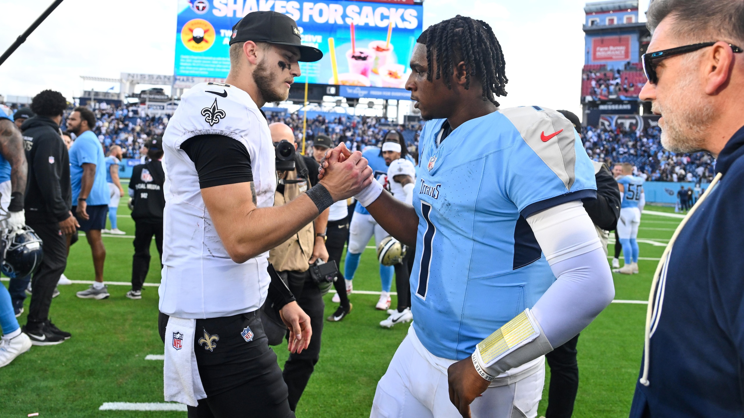 Saints Titans Football