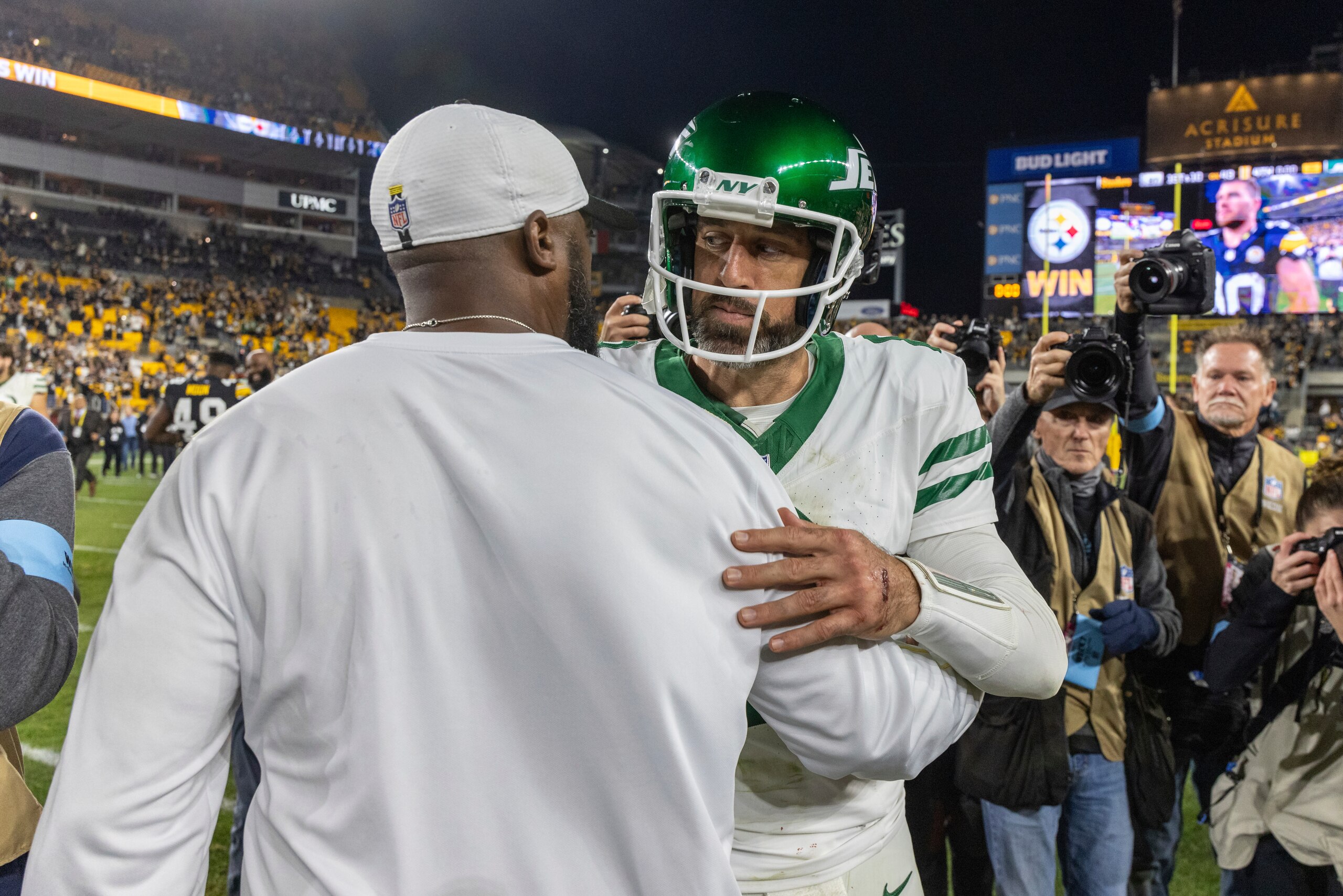 Jets Steelers Football Jets Steelers Football