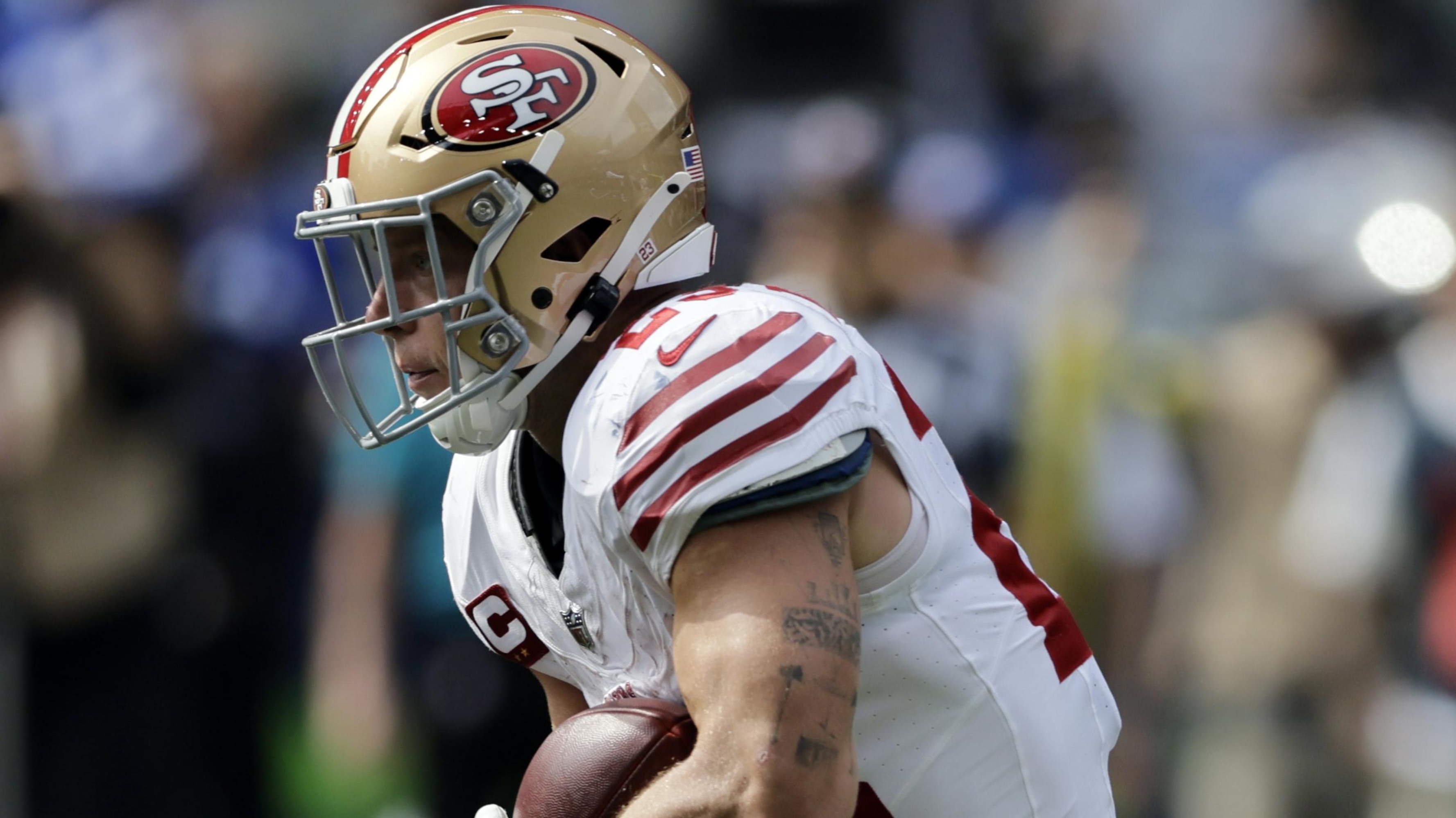 Christian McCaffrey Gets New Injury Designation, Game Status Ahead of 49ers-Titans