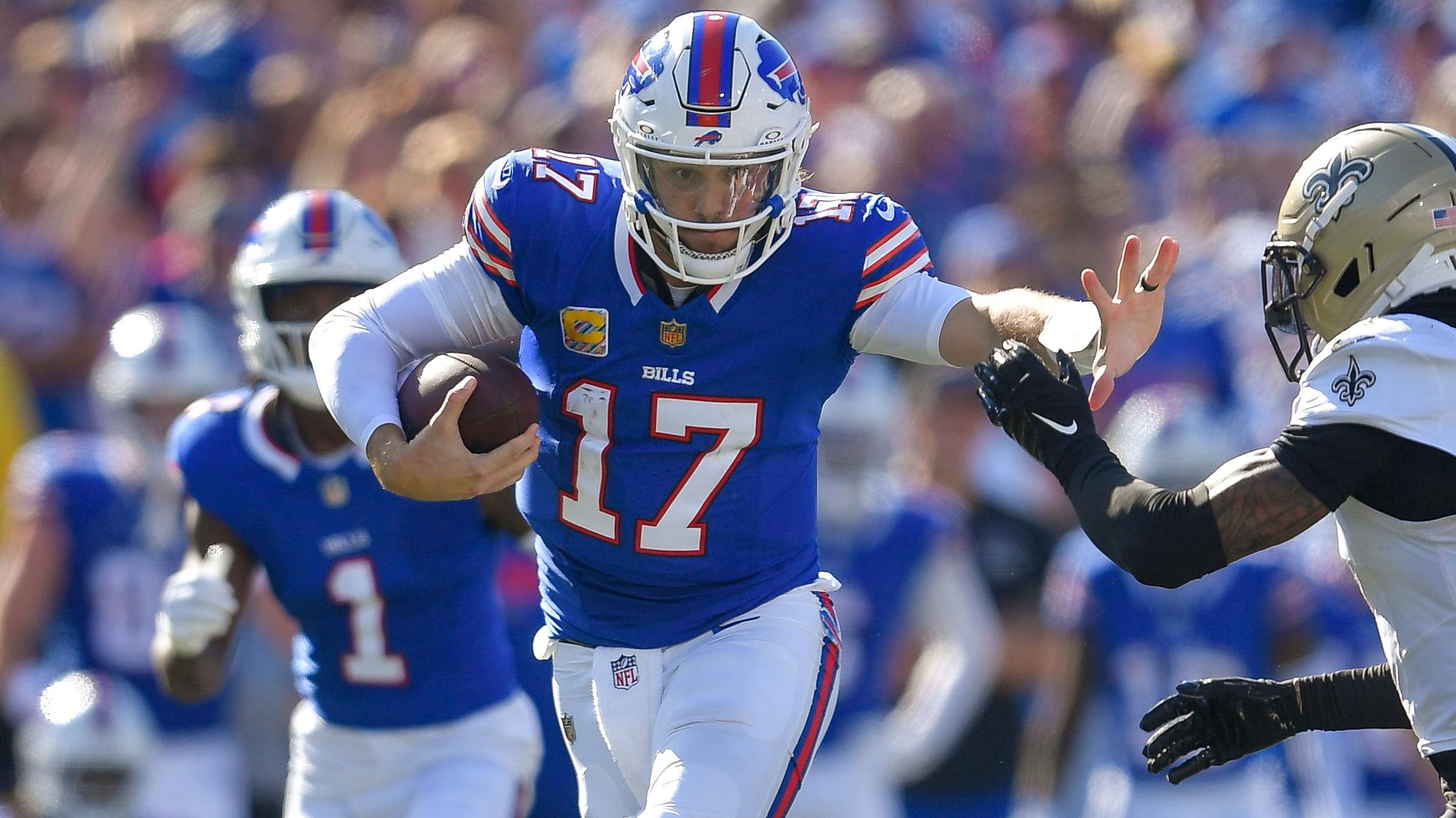 Saints Bills Football