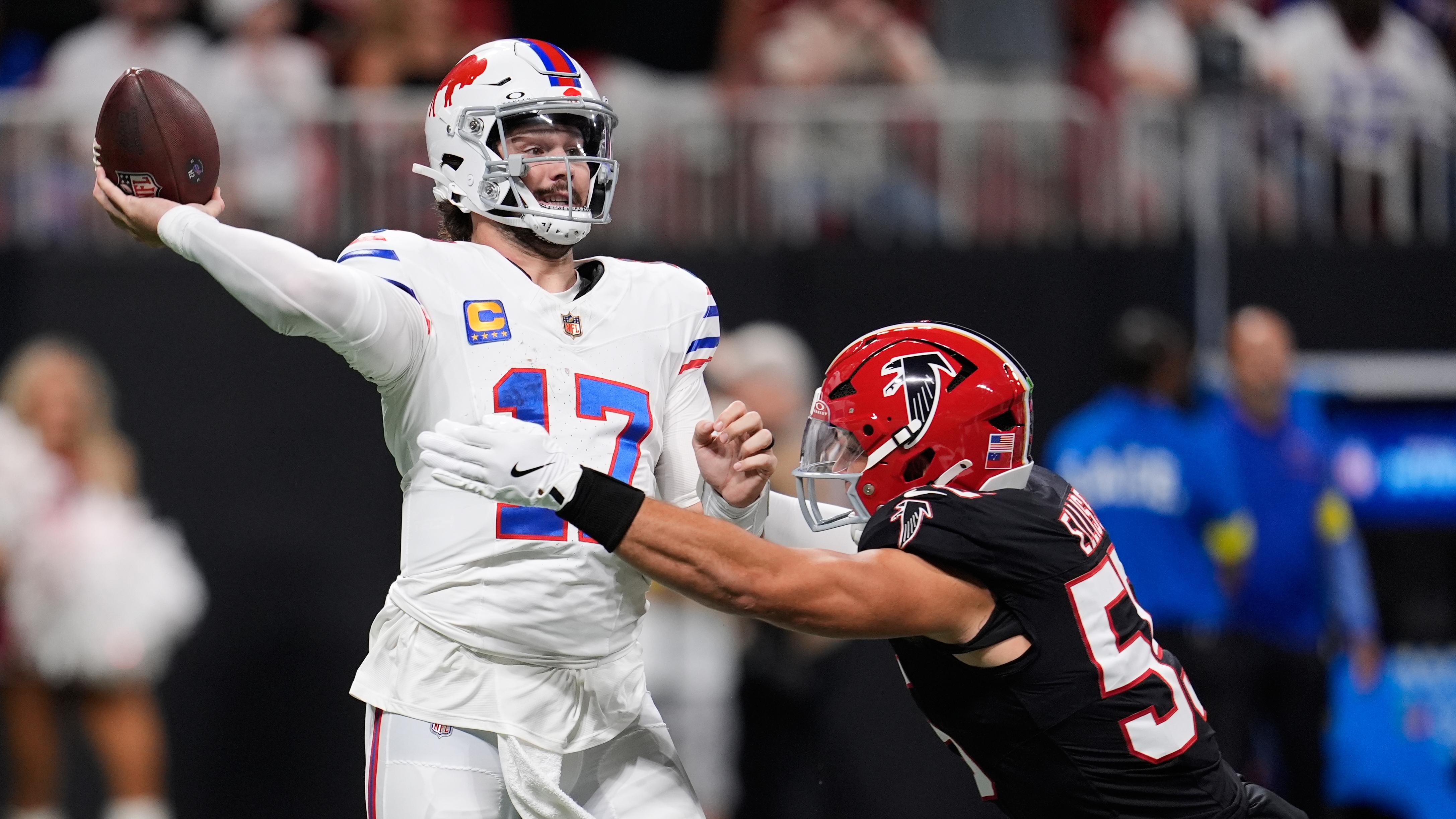 Josh Allen, Bills Called Out by NFL Fans As Bijan, Falcons Hand Team ...