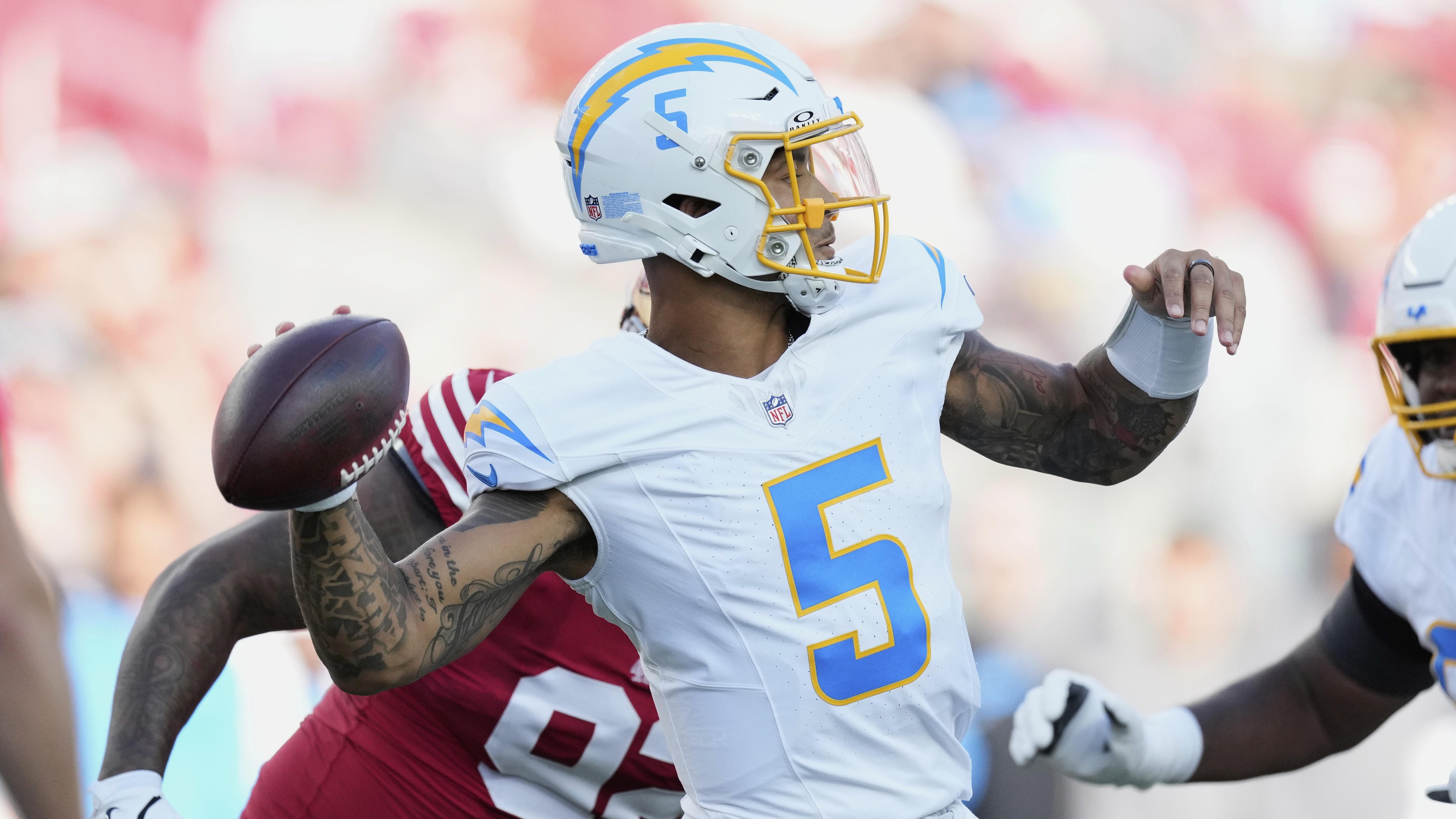 Trey Lance’s Full Chargers Preseason Stats After Levi’s Stadium Return vs. 49ers