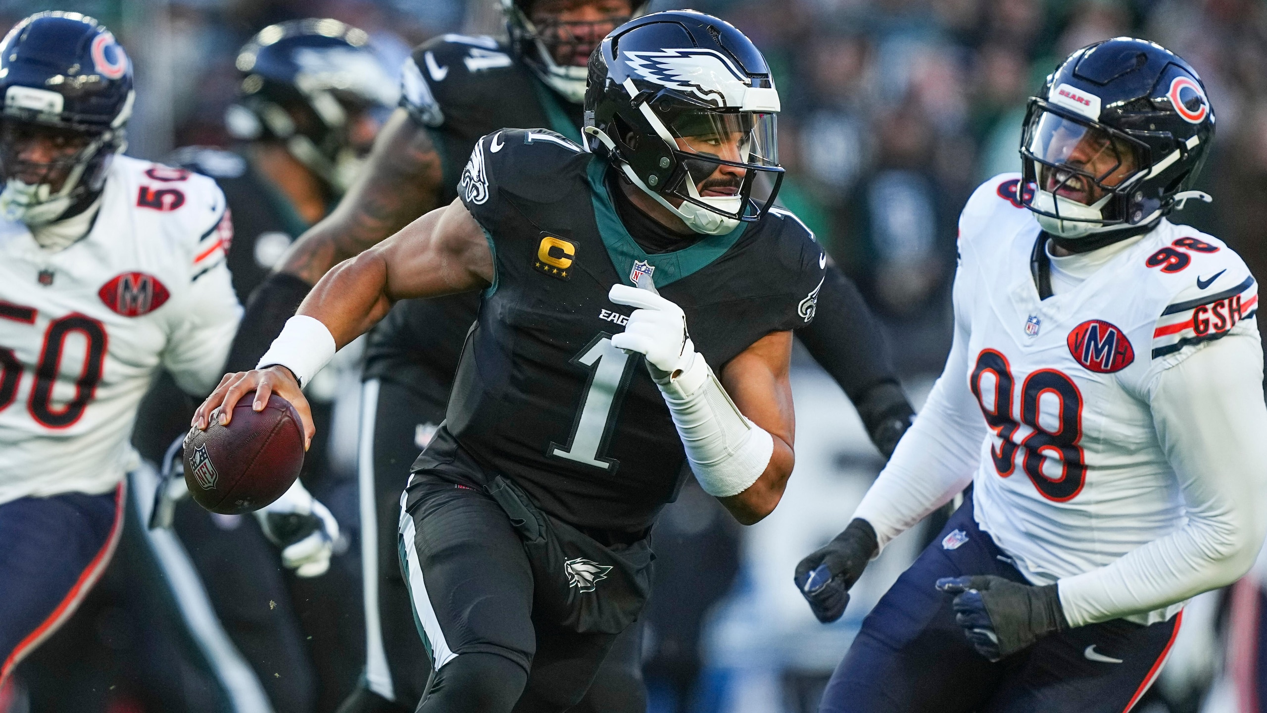 Bears Eagles Football