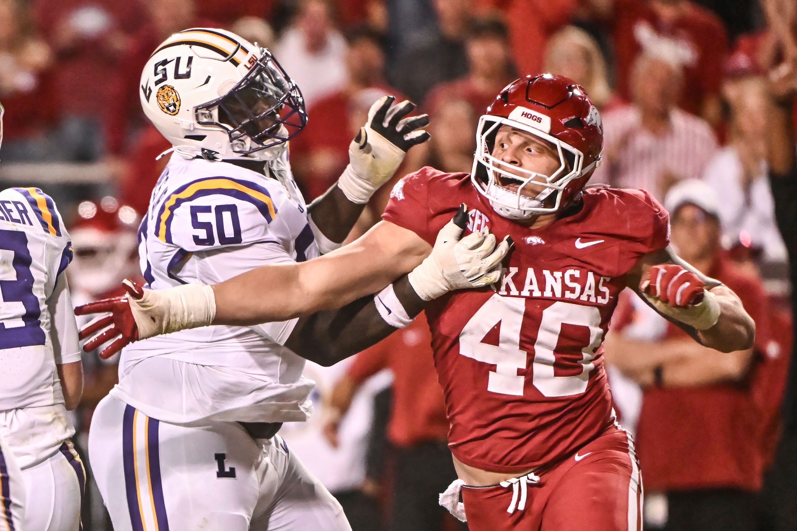 LSU Arkansas Football