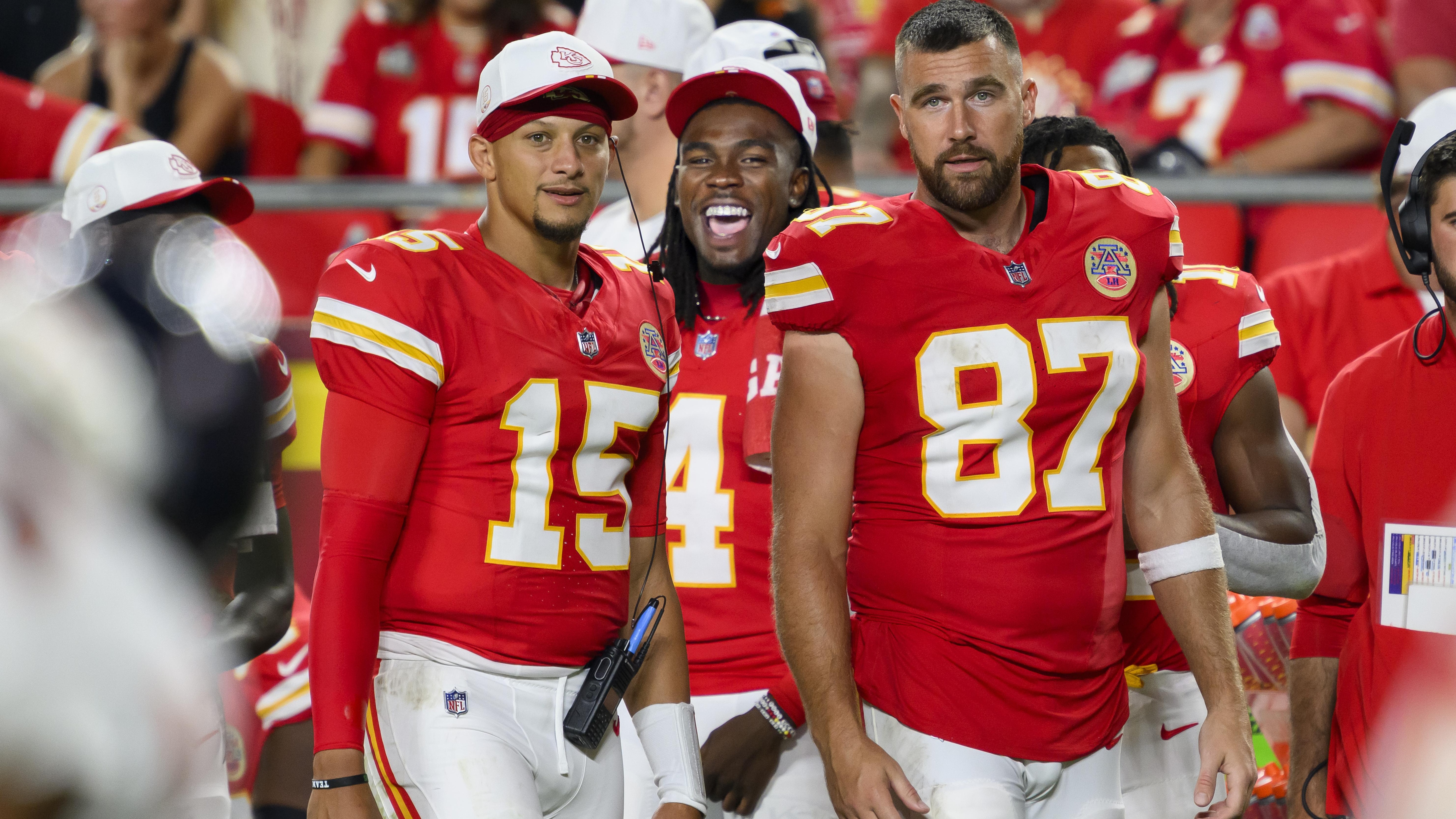 Chiefs’ Travis Kelce Does Patrick Mahomes Impression in Video Ahead of Chargers Game