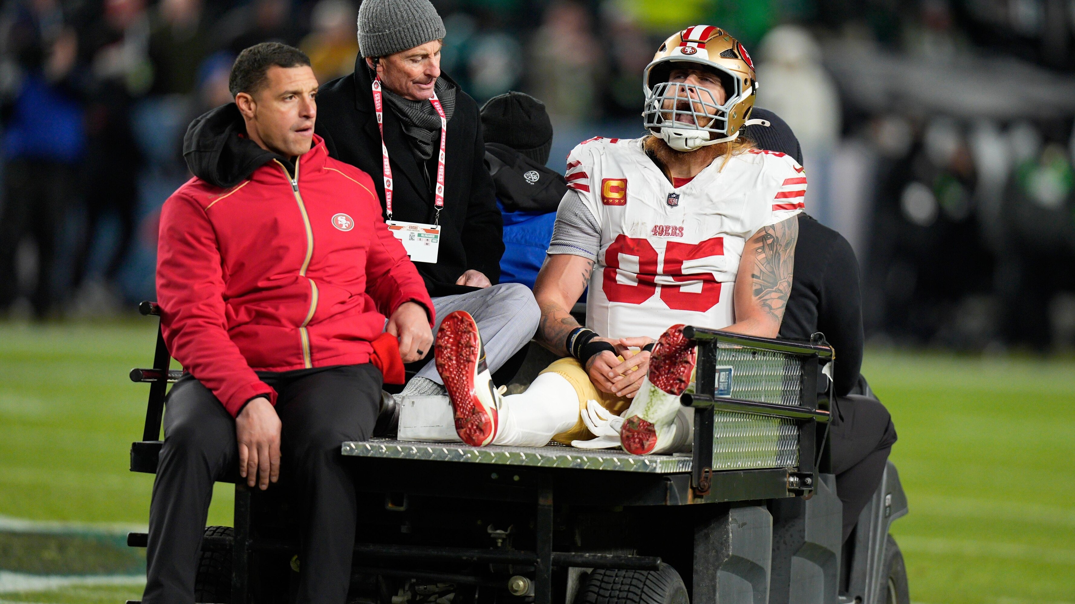 George Kittle of 49ers Reacts to Achilles Injury with 'Football Sucks Sometimes' on Instagram