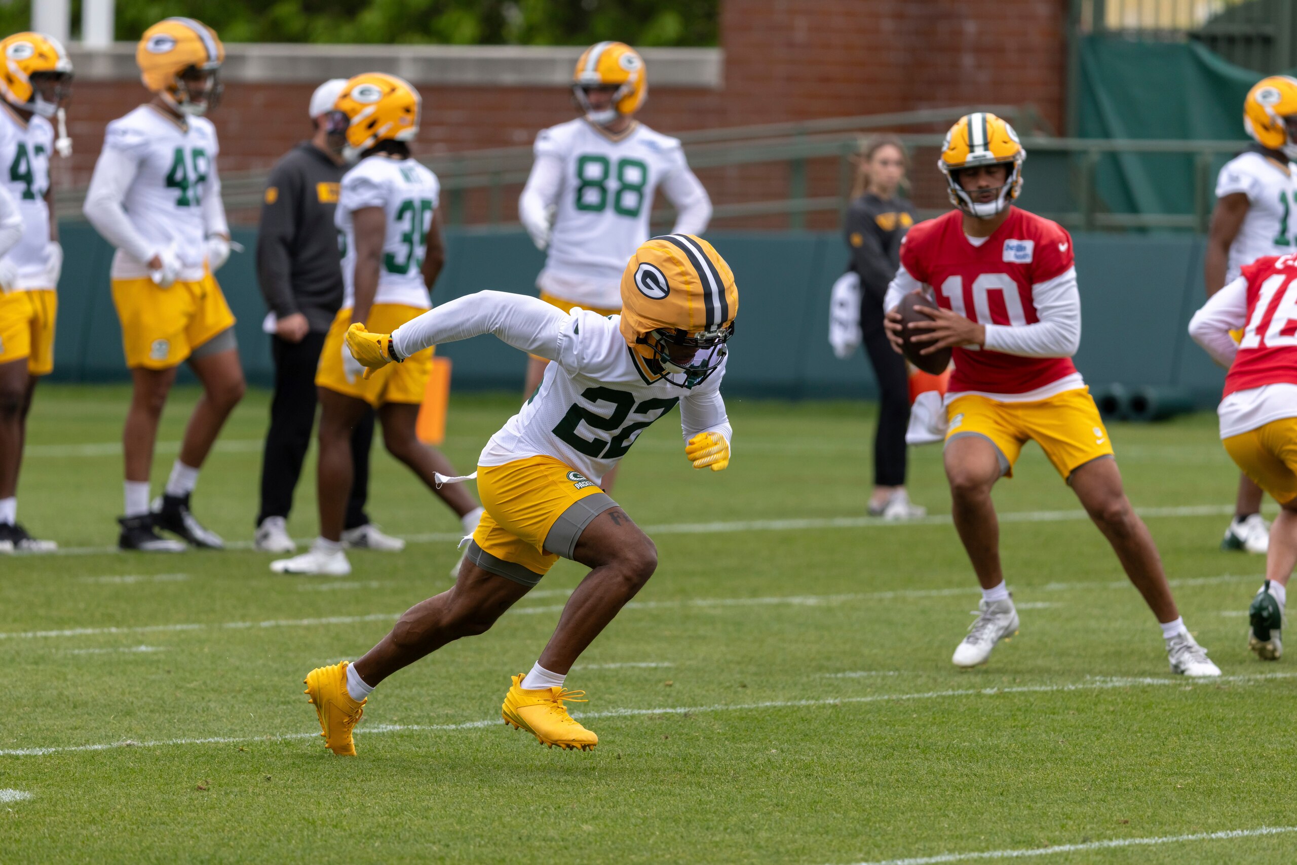 Packers OTA Football