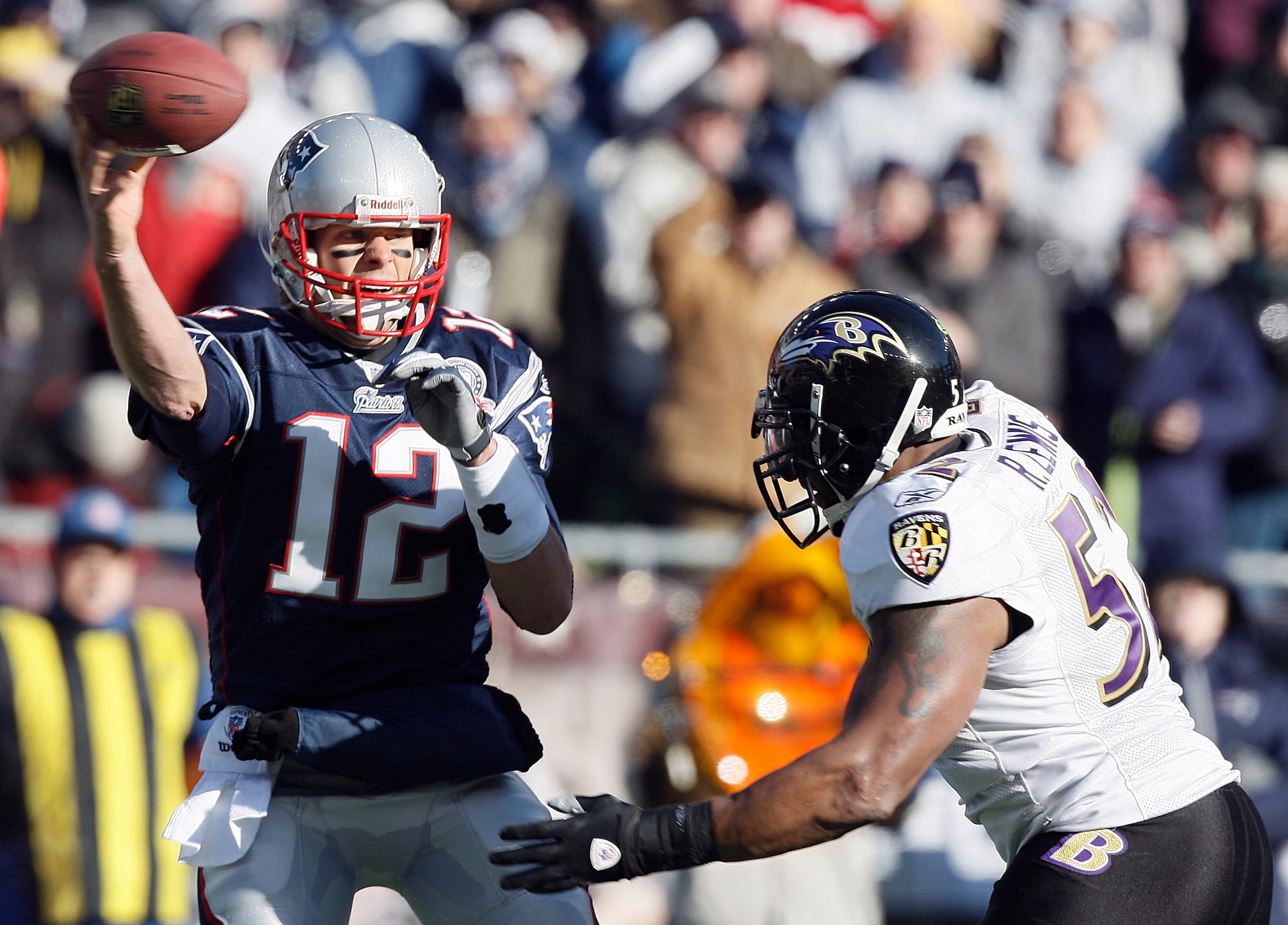 Ravens Patriots Football