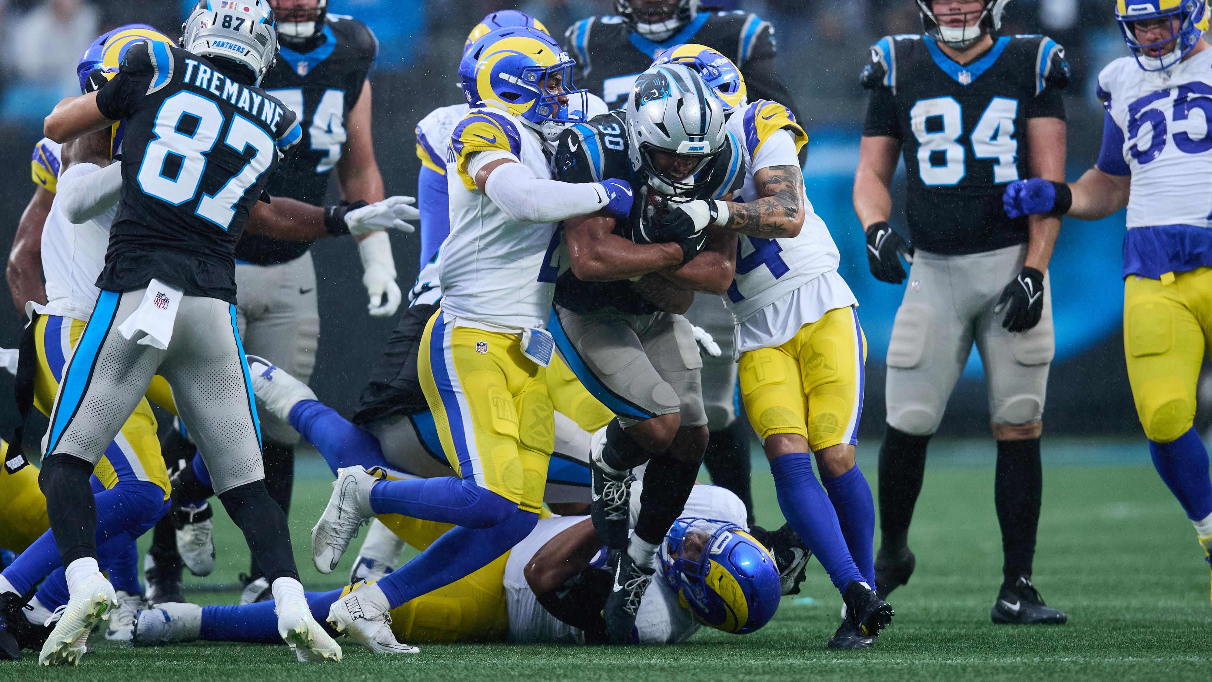 Rams Panthers Football