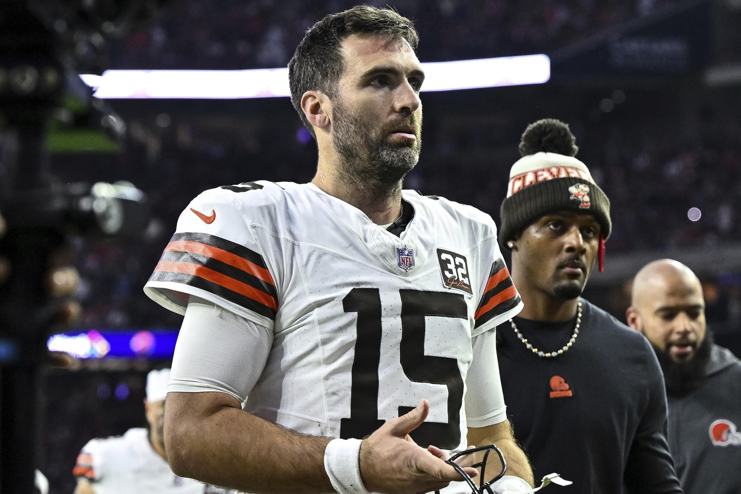 Joe Flacco Takes 1st-Team Reps Ahead of Pickett, Shedeur, Gabriel in Browns OTAs