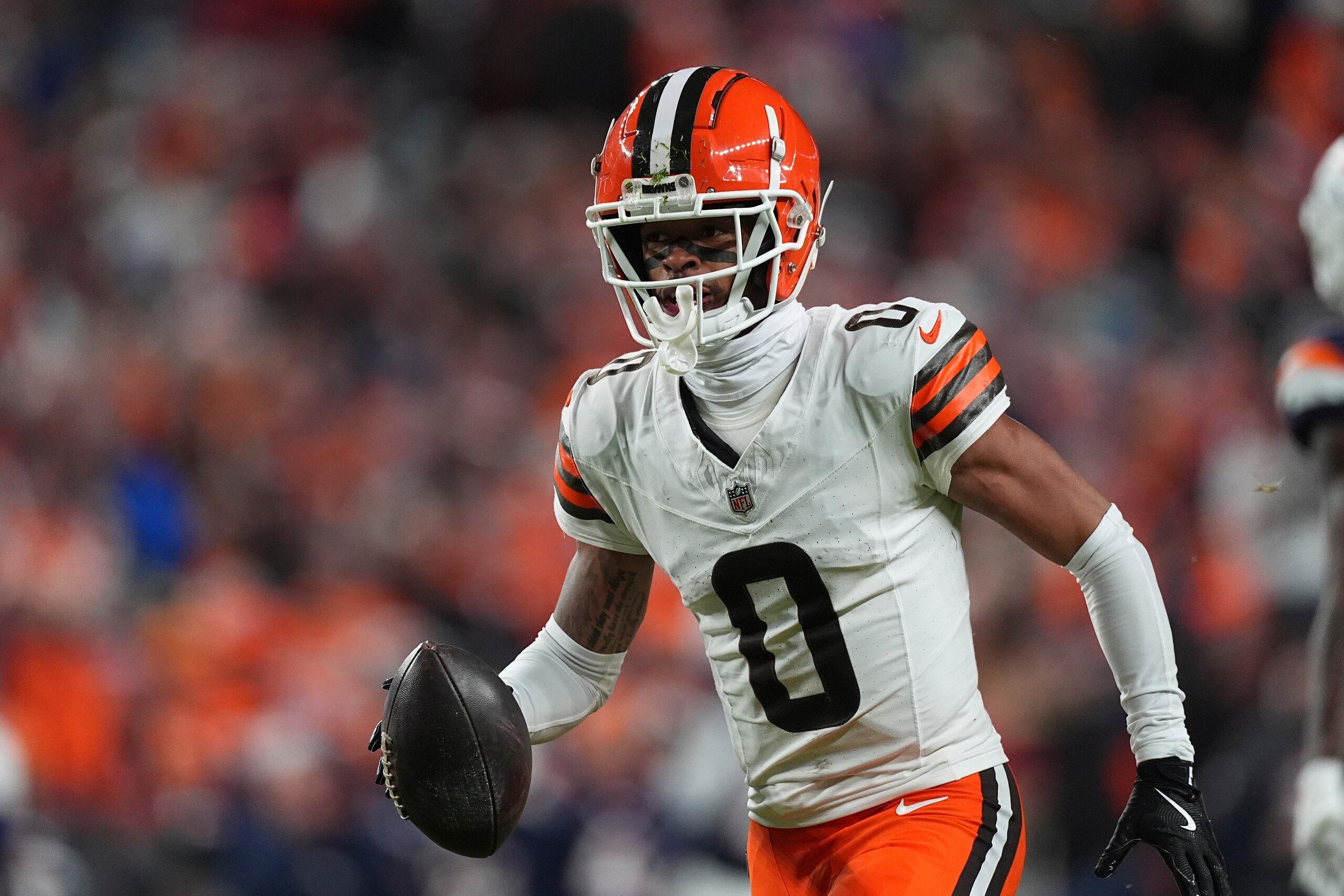 Browns Broncos Football Browns Broncos Football