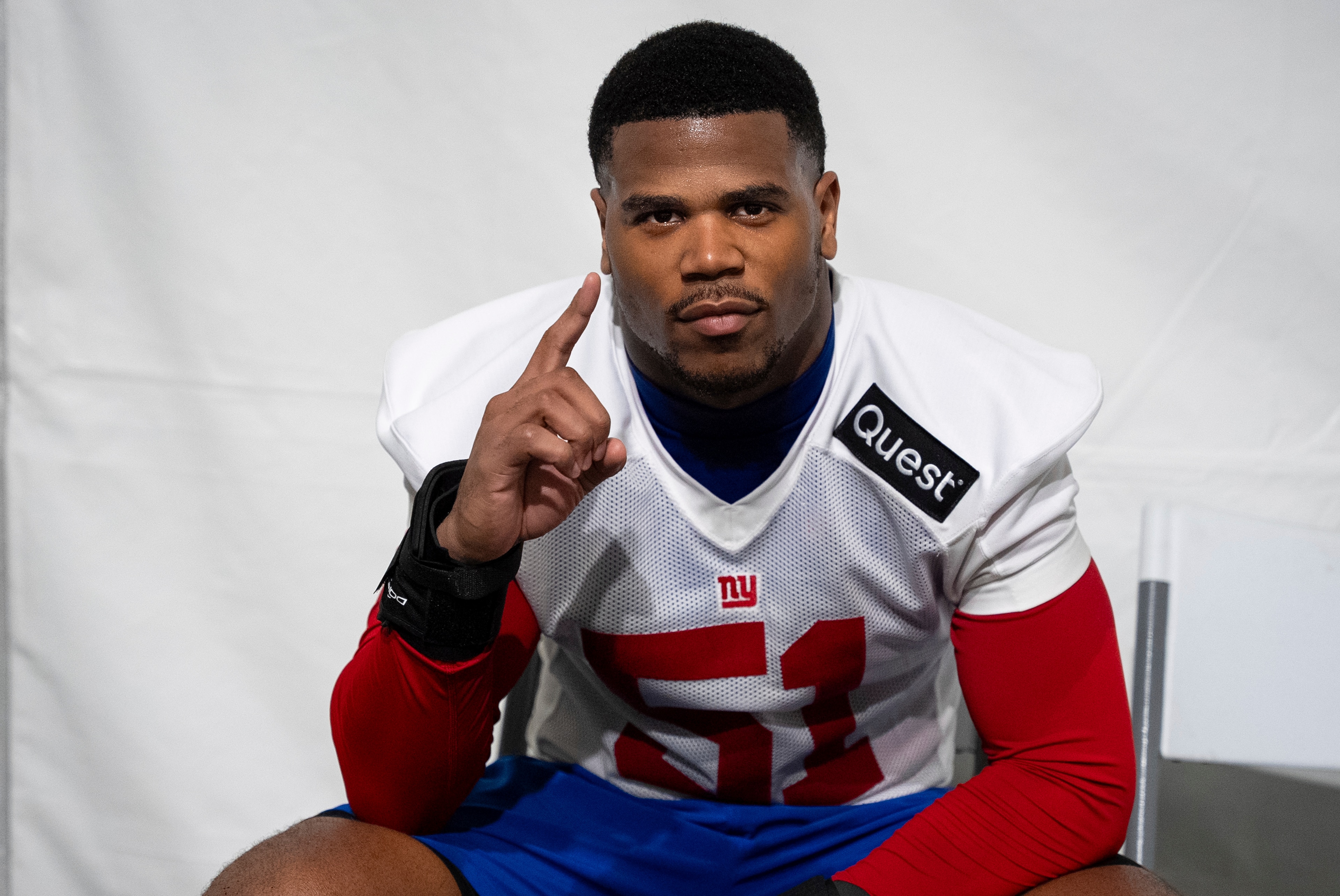Giants Rookie Camp Football