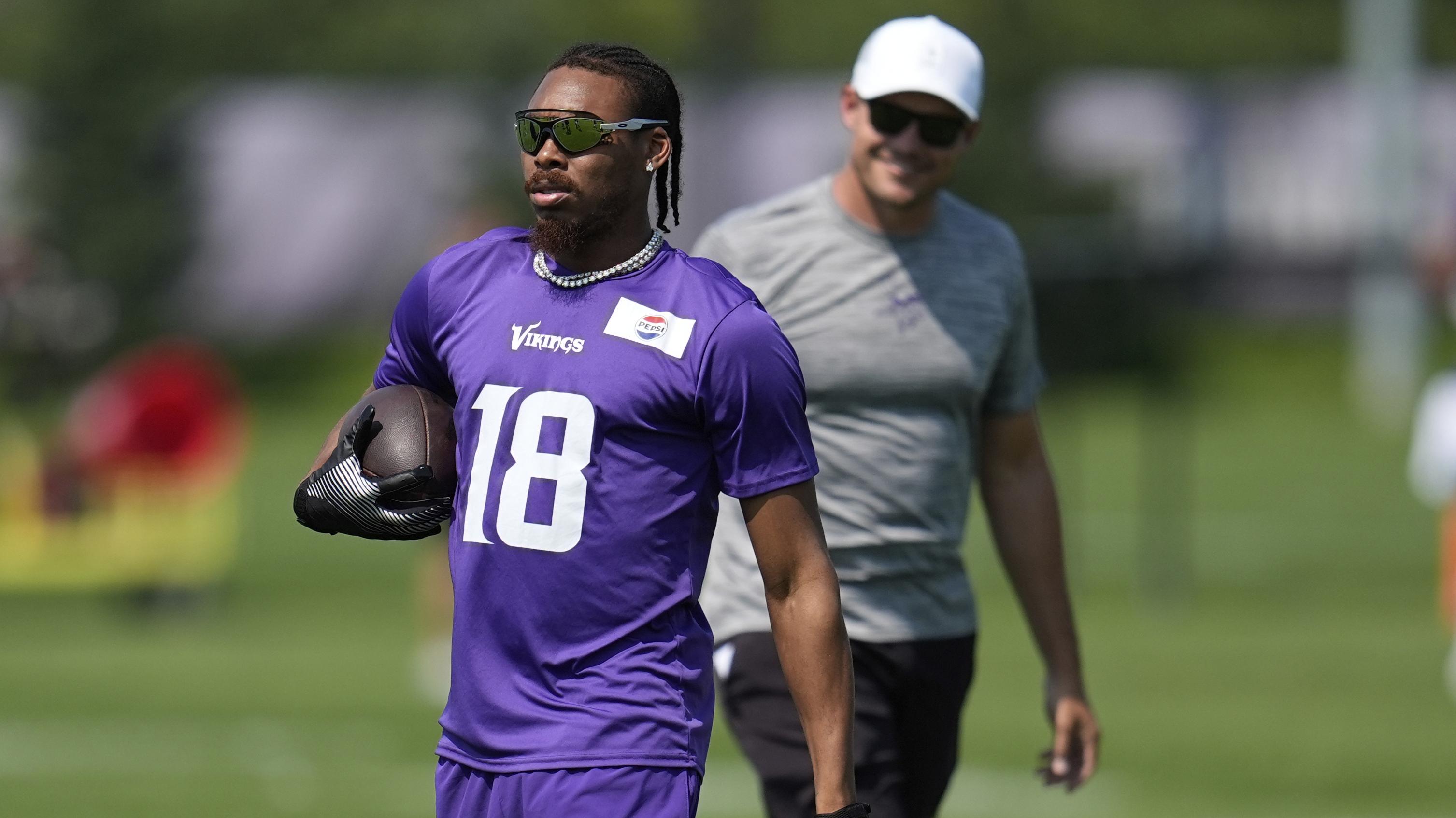 Vikings HC Has ‘Zero Worry’ About Justin Jefferson’s Week 1 Status amid Injury