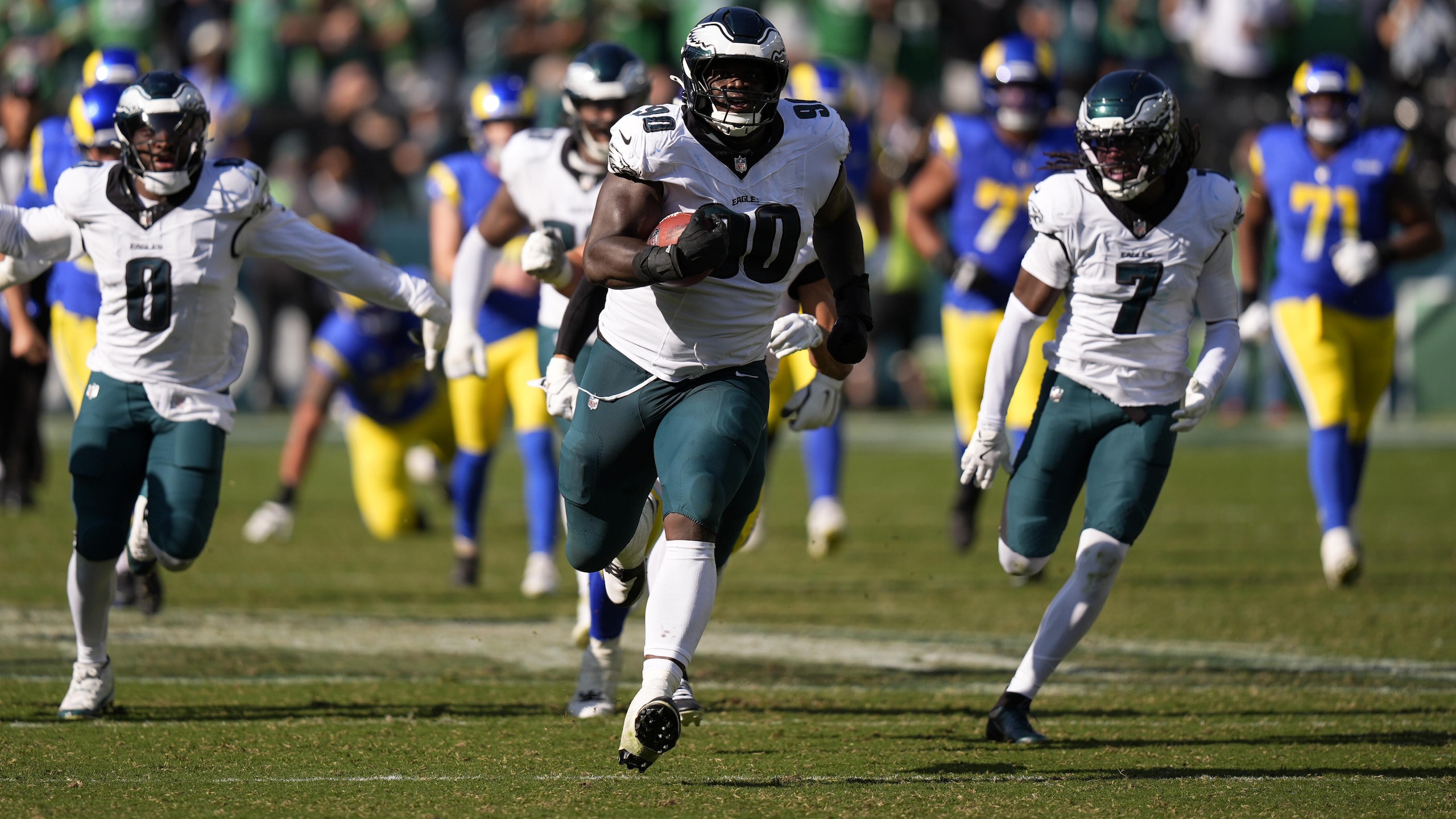 Rams Eagles Football