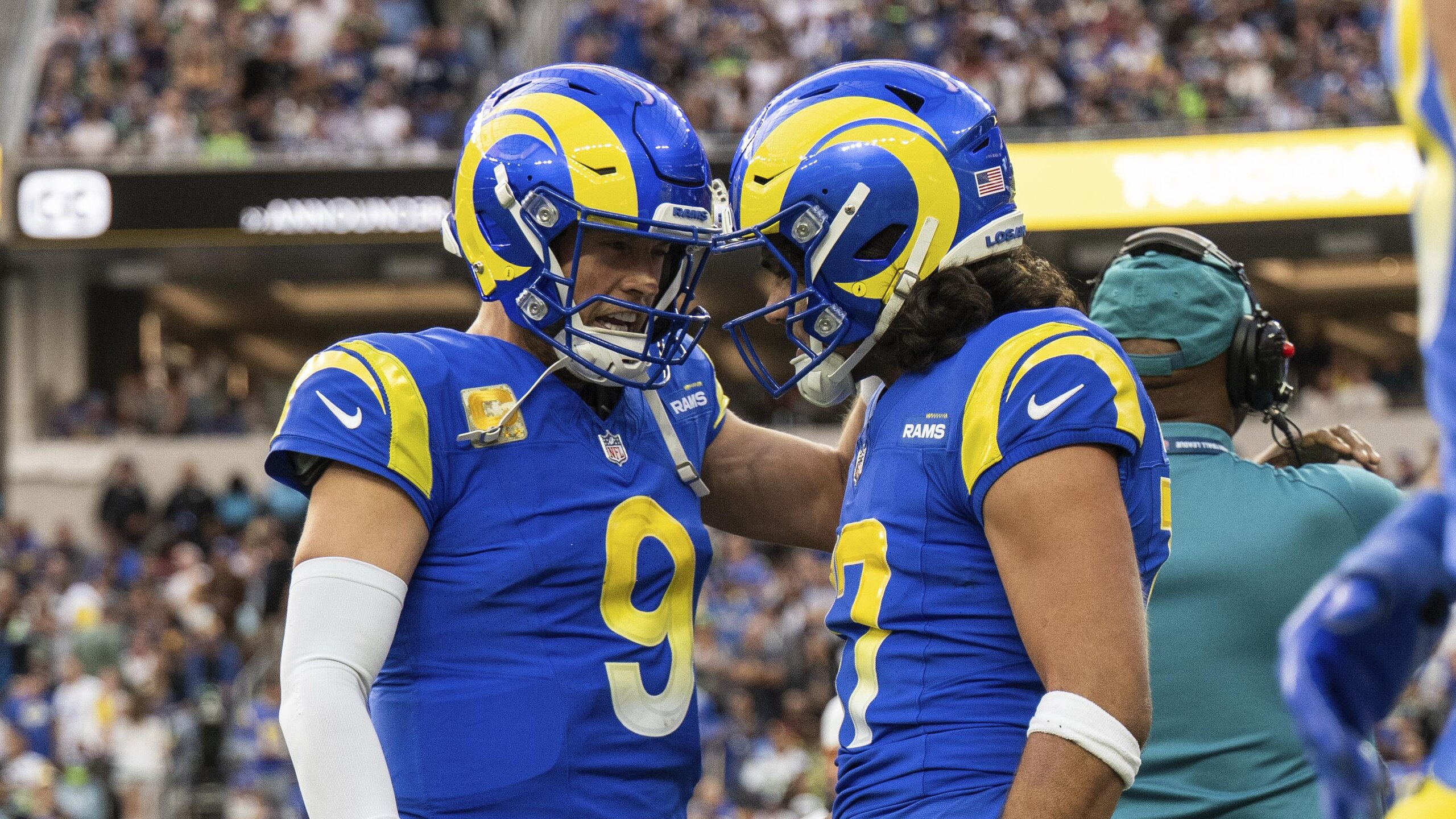Seahawks Rams Football