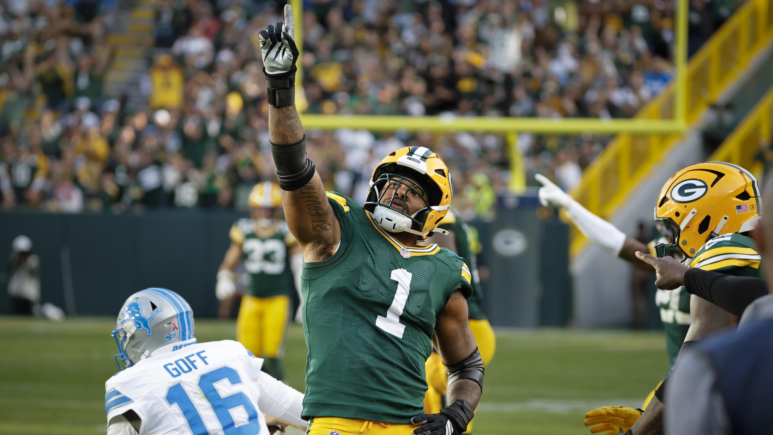 Lions Packers Football