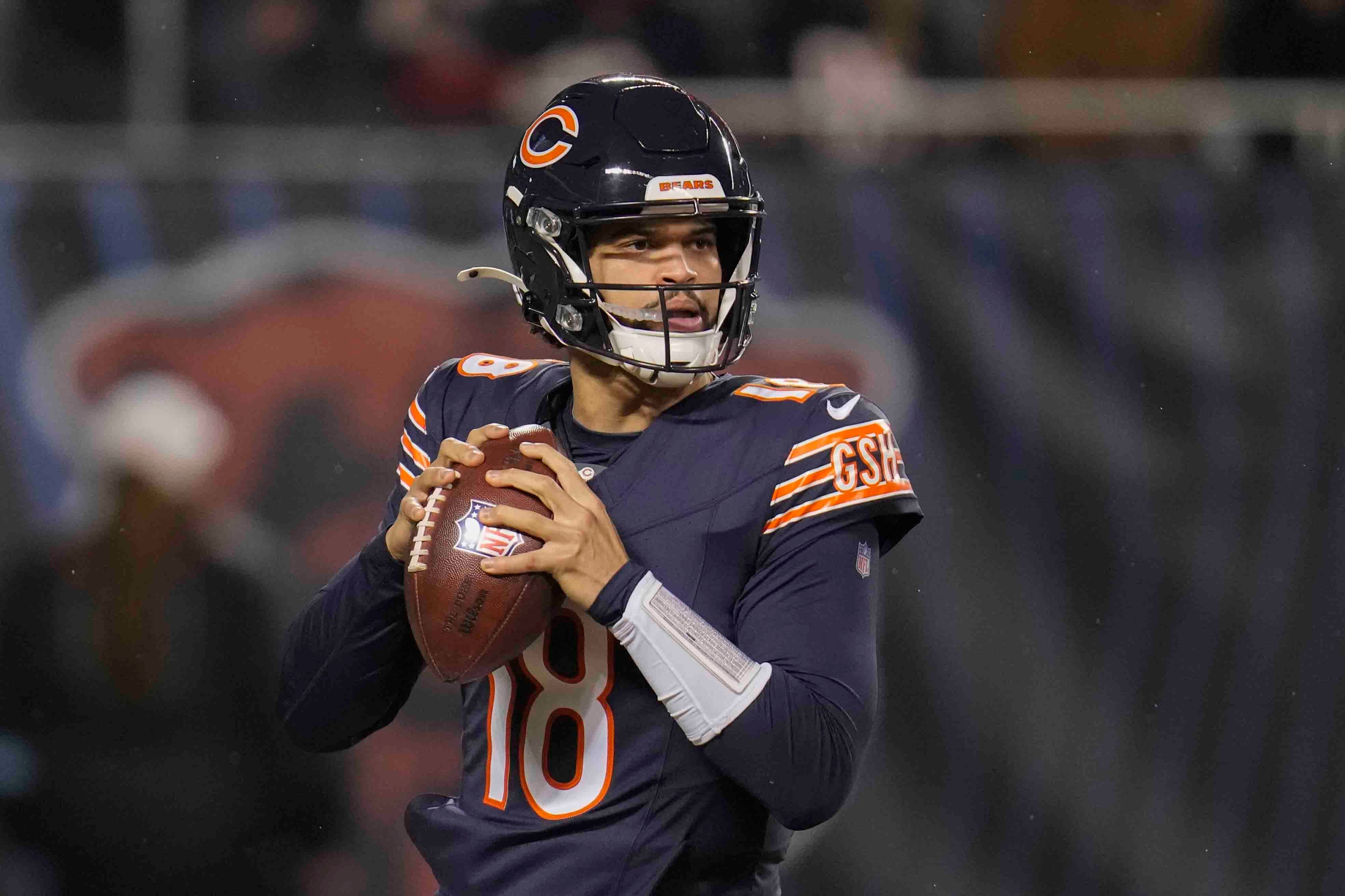 Caleb Williams in action for Bears