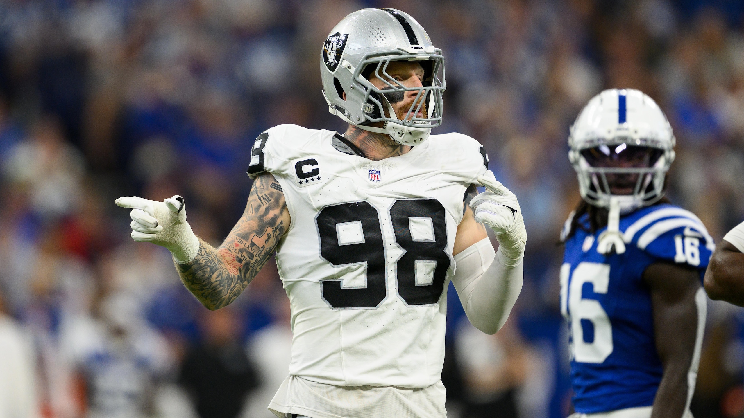 Raiders Colts Football