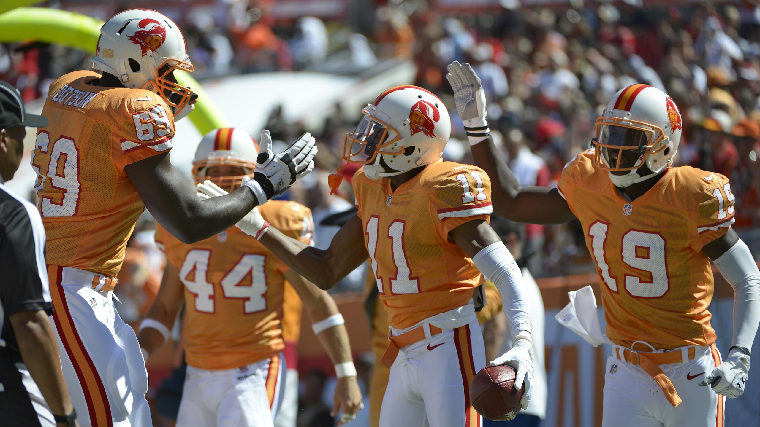Saints Buccaneers Football