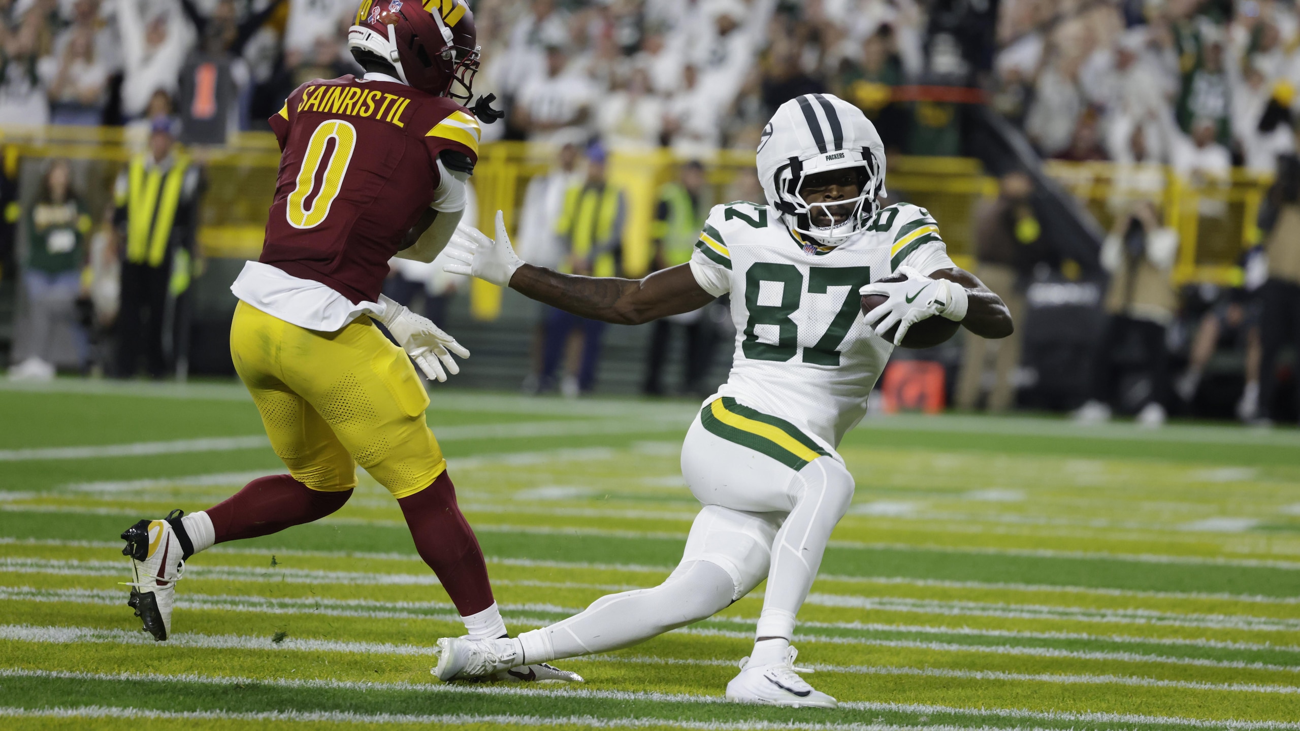 APTOPIX Commanders Packers Football
