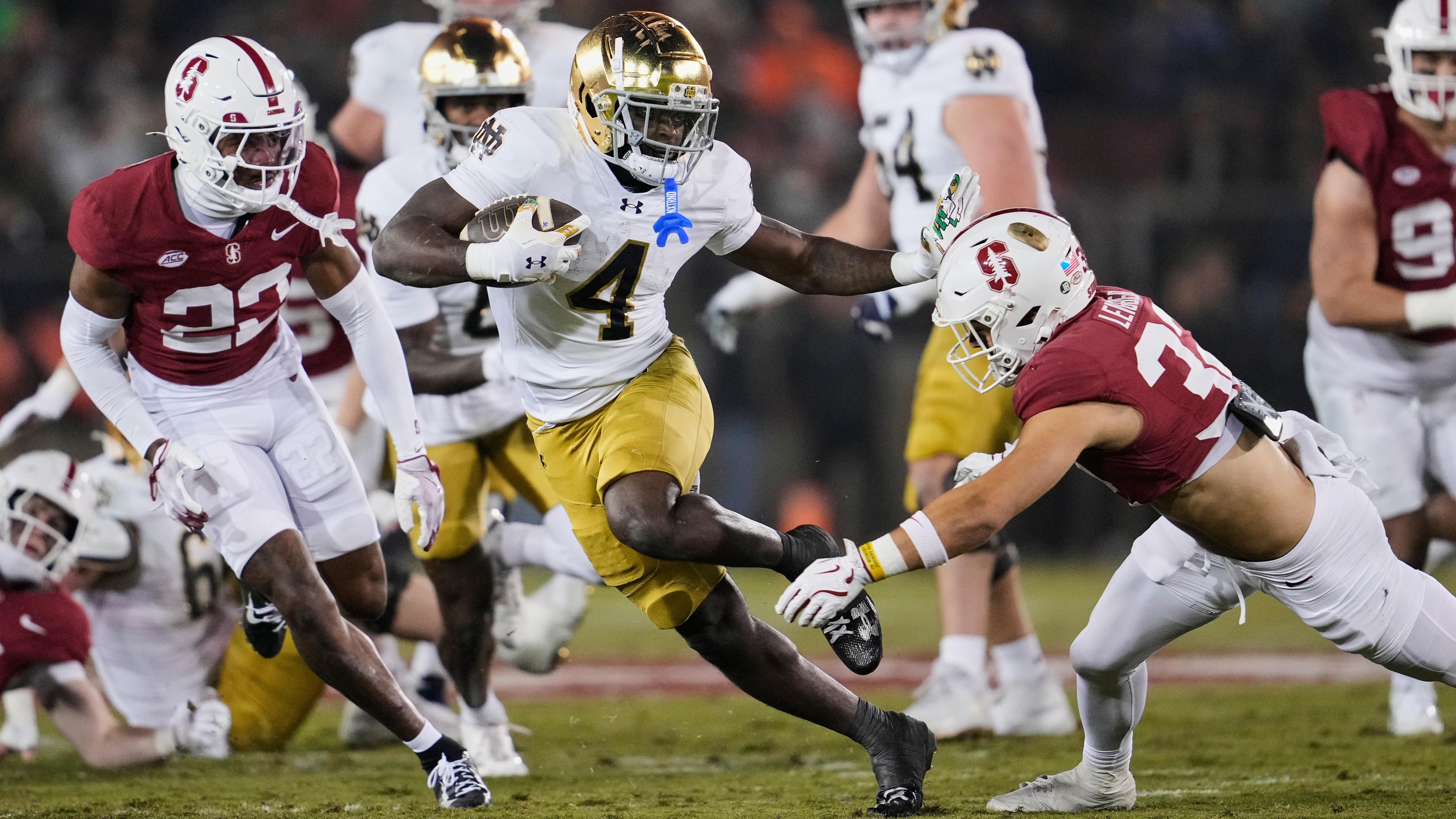 Notre Dame Stanford Football