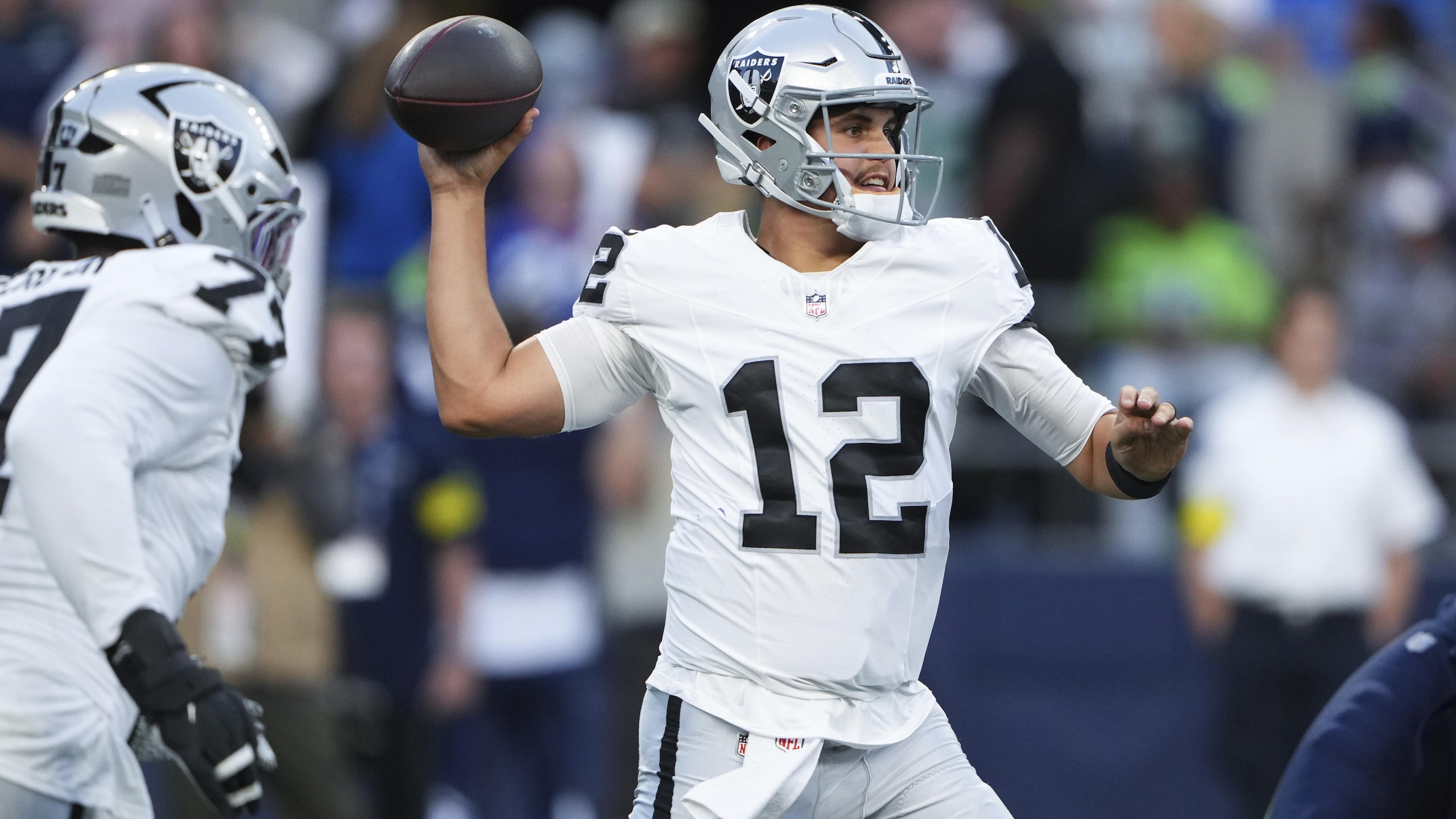 Raiders Seahawks Football